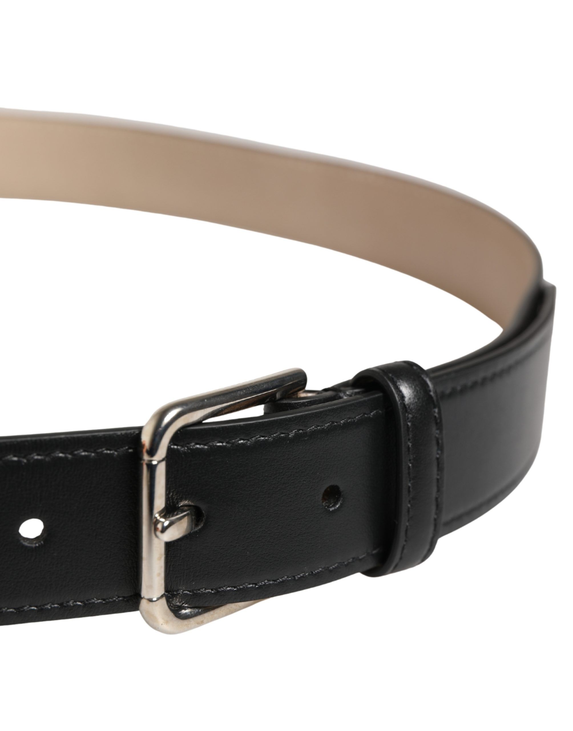 Men Woven Leather Metal Buckle Men's Belt - Dolce & Gabbana - Modalova
