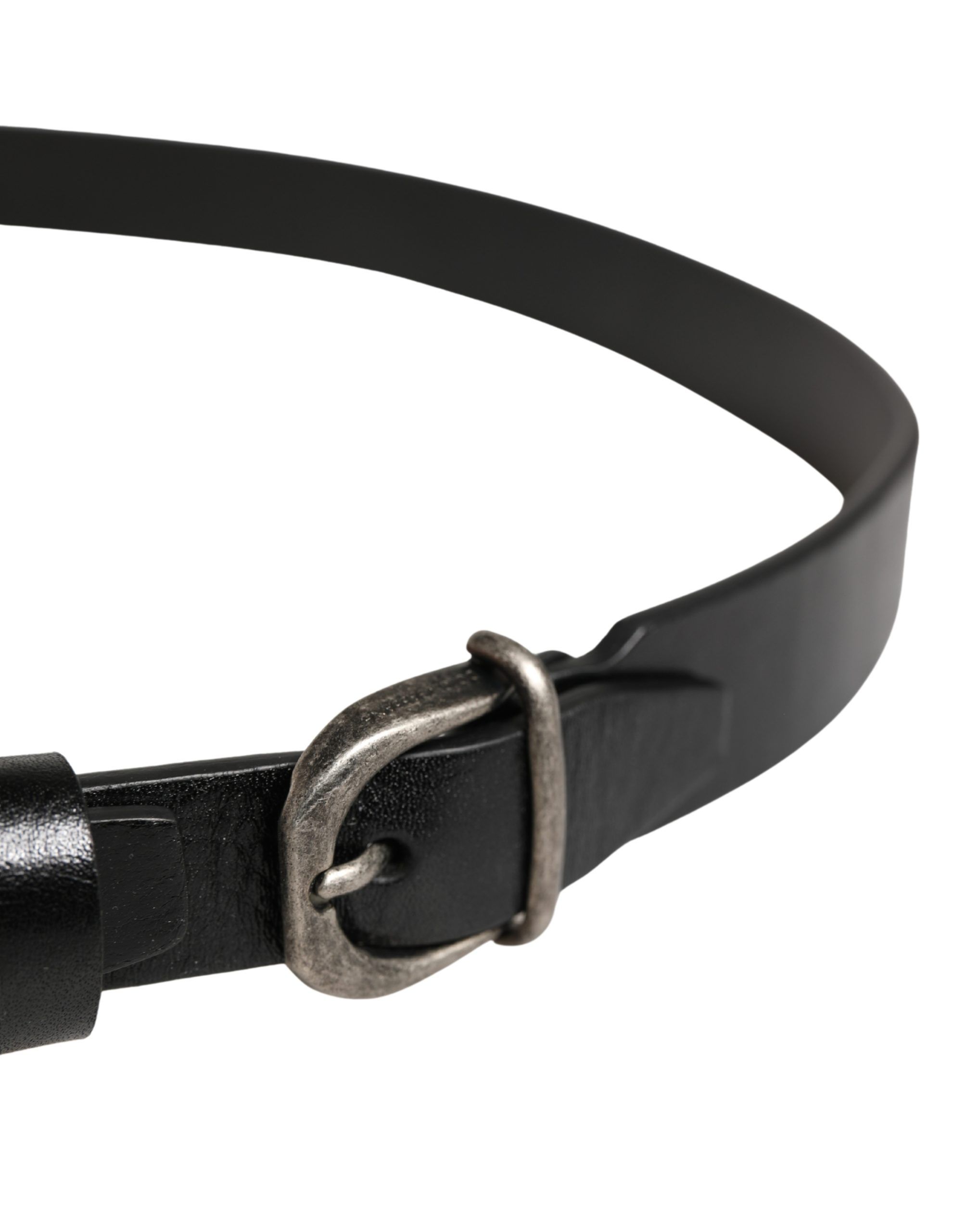 Men Classic Leather Logo Buckle Men's Belt (Pre-Owned) - Dolce & Gabbana - Modalova