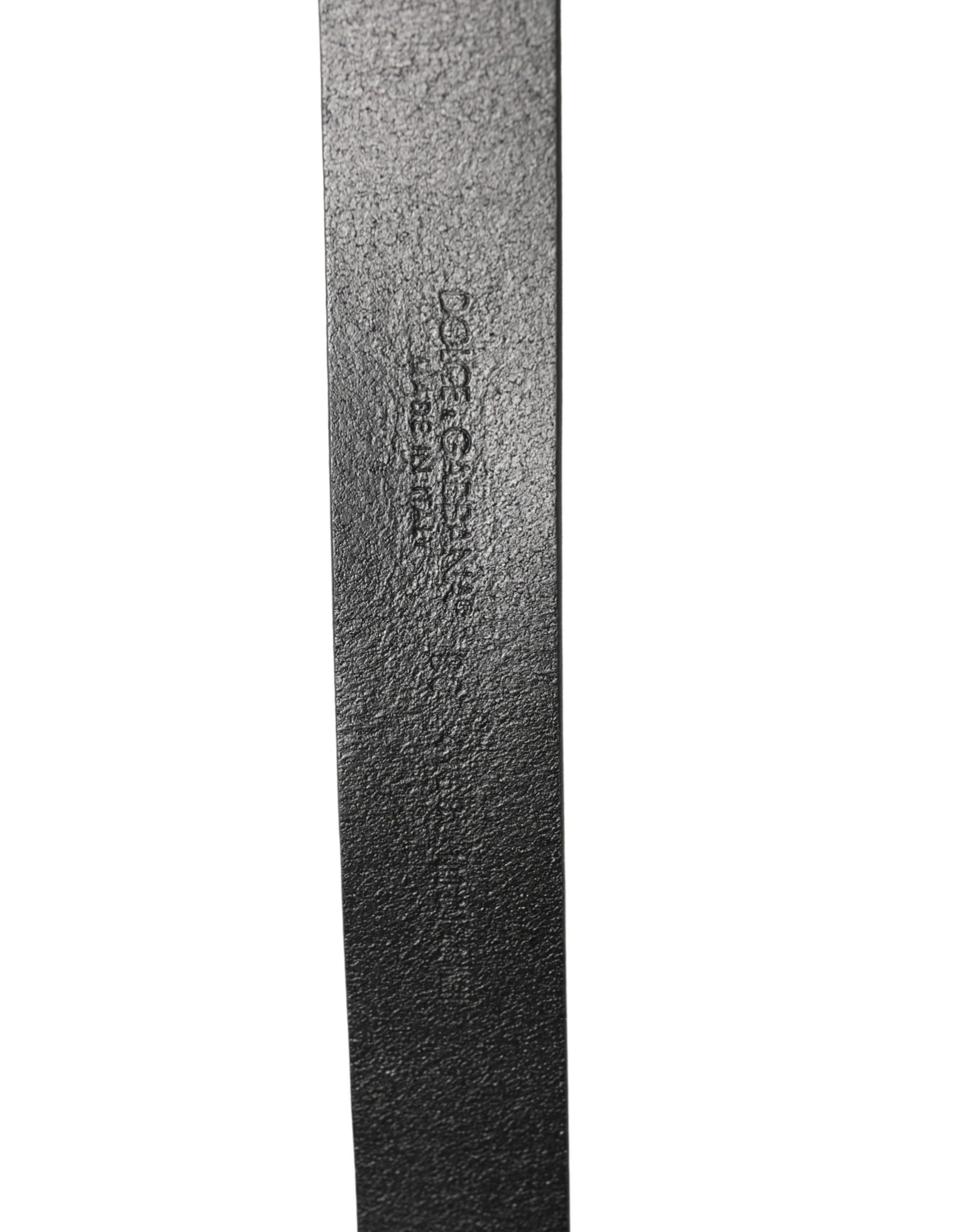 Men Classic Leather Logo Buckle Men's Belt (Pre-Owned) - Dolce & Gabbana - Modalova