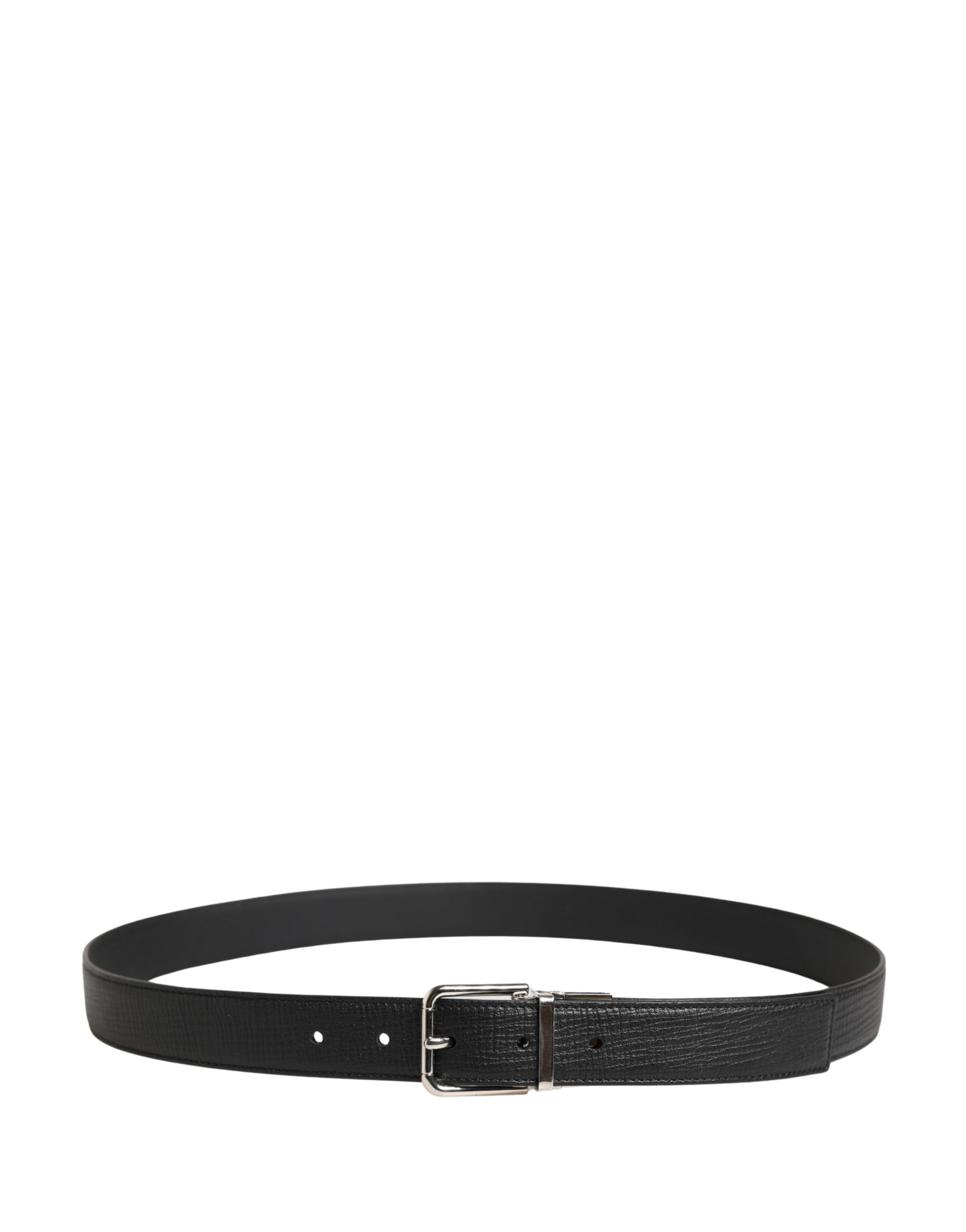 Men Classic Leather Metal Buckle Men's Belt - Dolce & Gabbana - Modalova