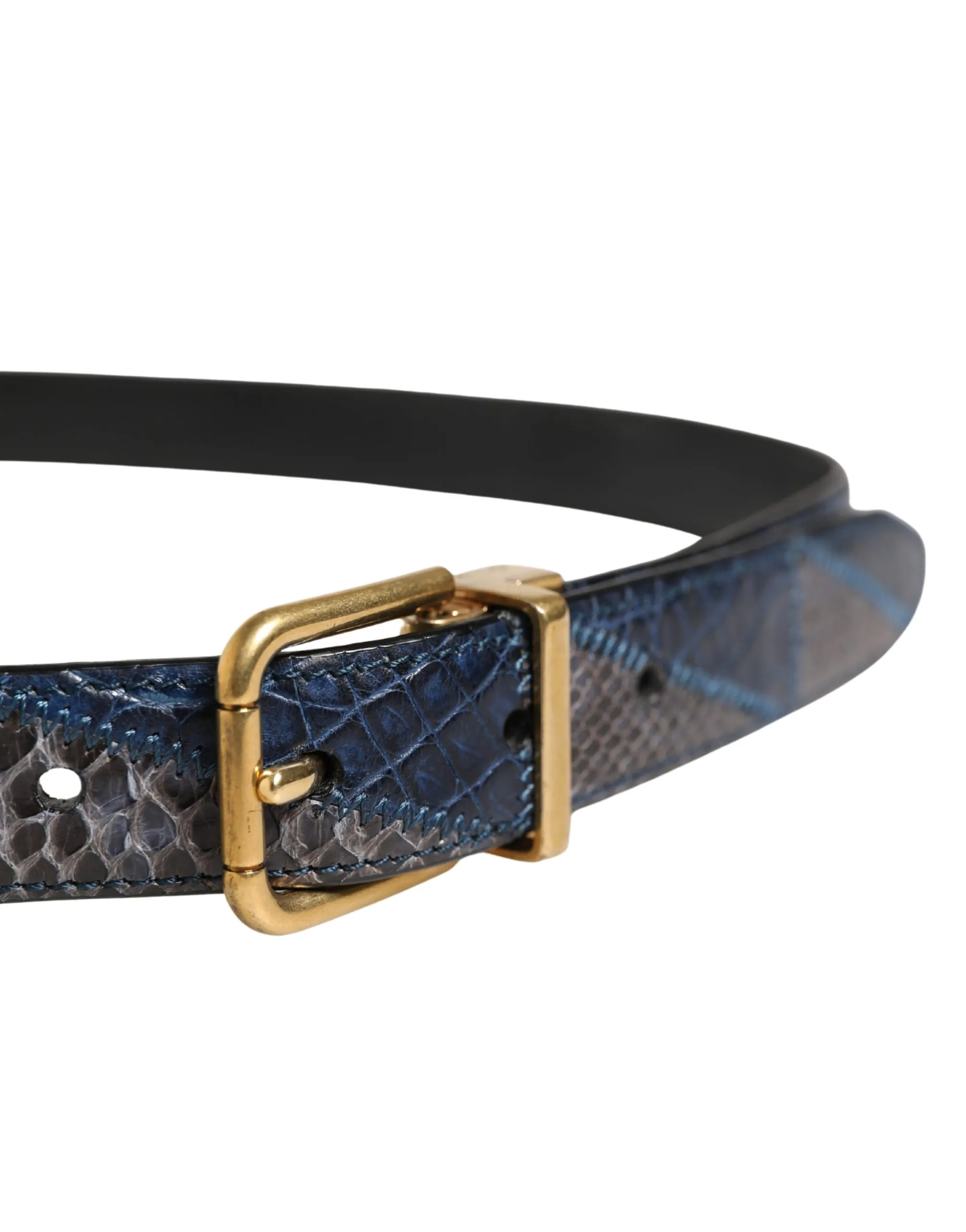 Men Leather Metal Buckle Men's Belt - Dolce & Gabbana - Modalova