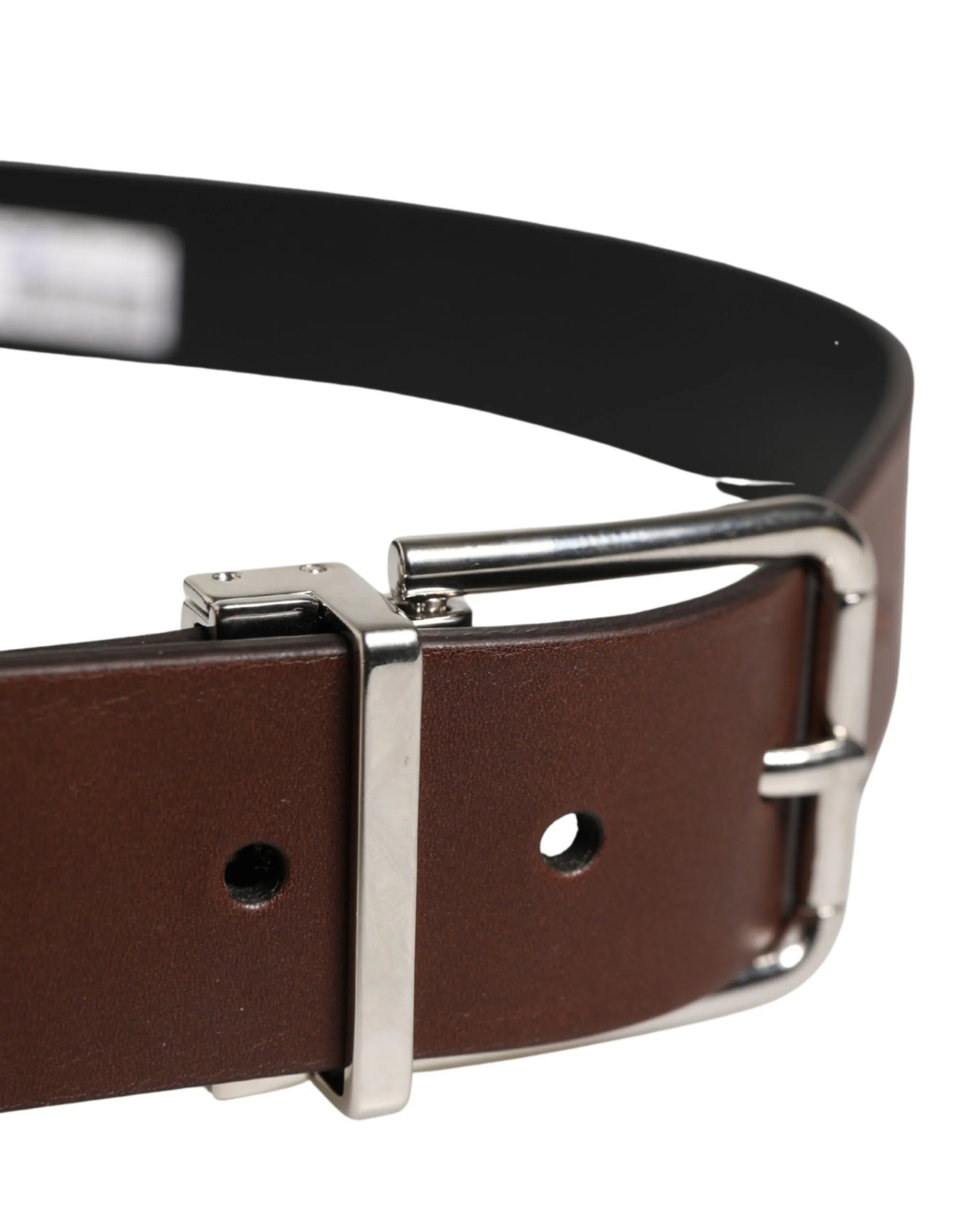 Men Classic Leather Metal Buckle Men's Belt (Pre-Owned) - Dolce & Gabbana - Modalova