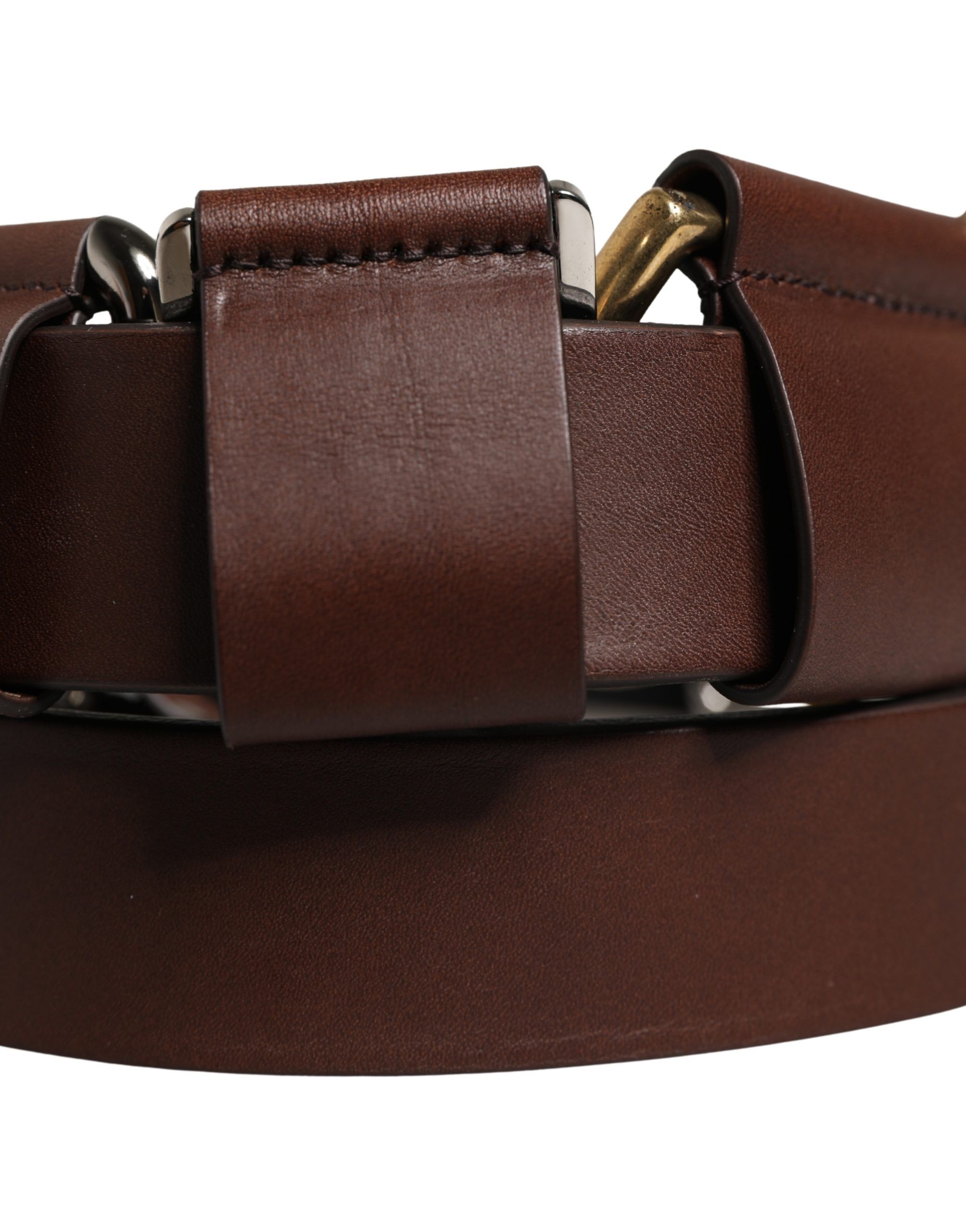 Men Classic Leather Metal Buckle Men's Belt (Pre-Owned) - Dolce & Gabbana - Modalova