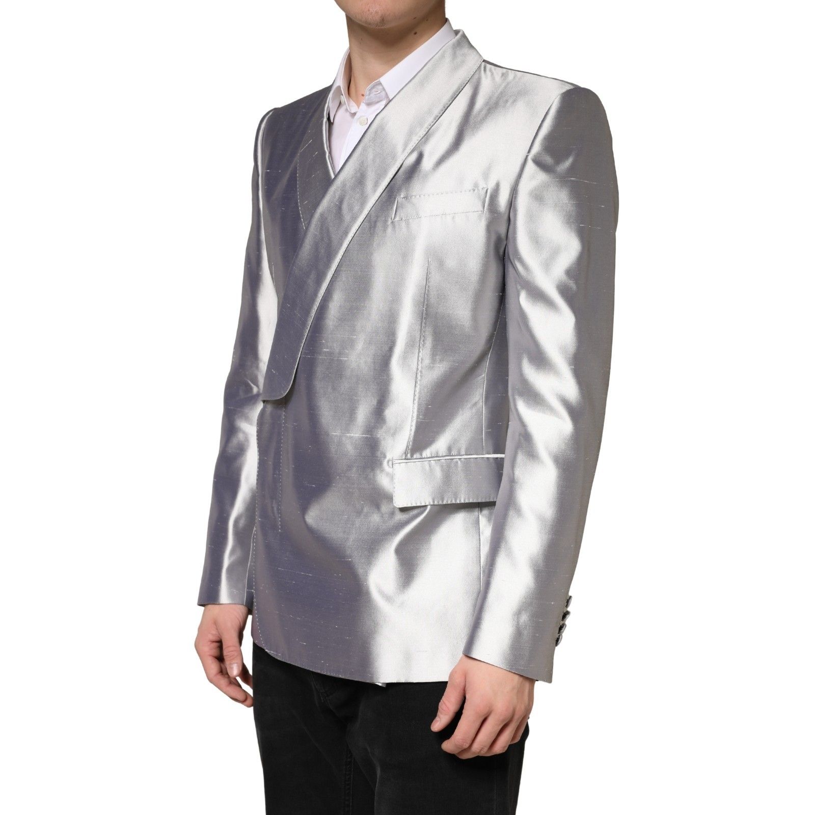 SICILIA Silk Double Breasted Men's Blazer - Dolce & Gabbana - Modalova