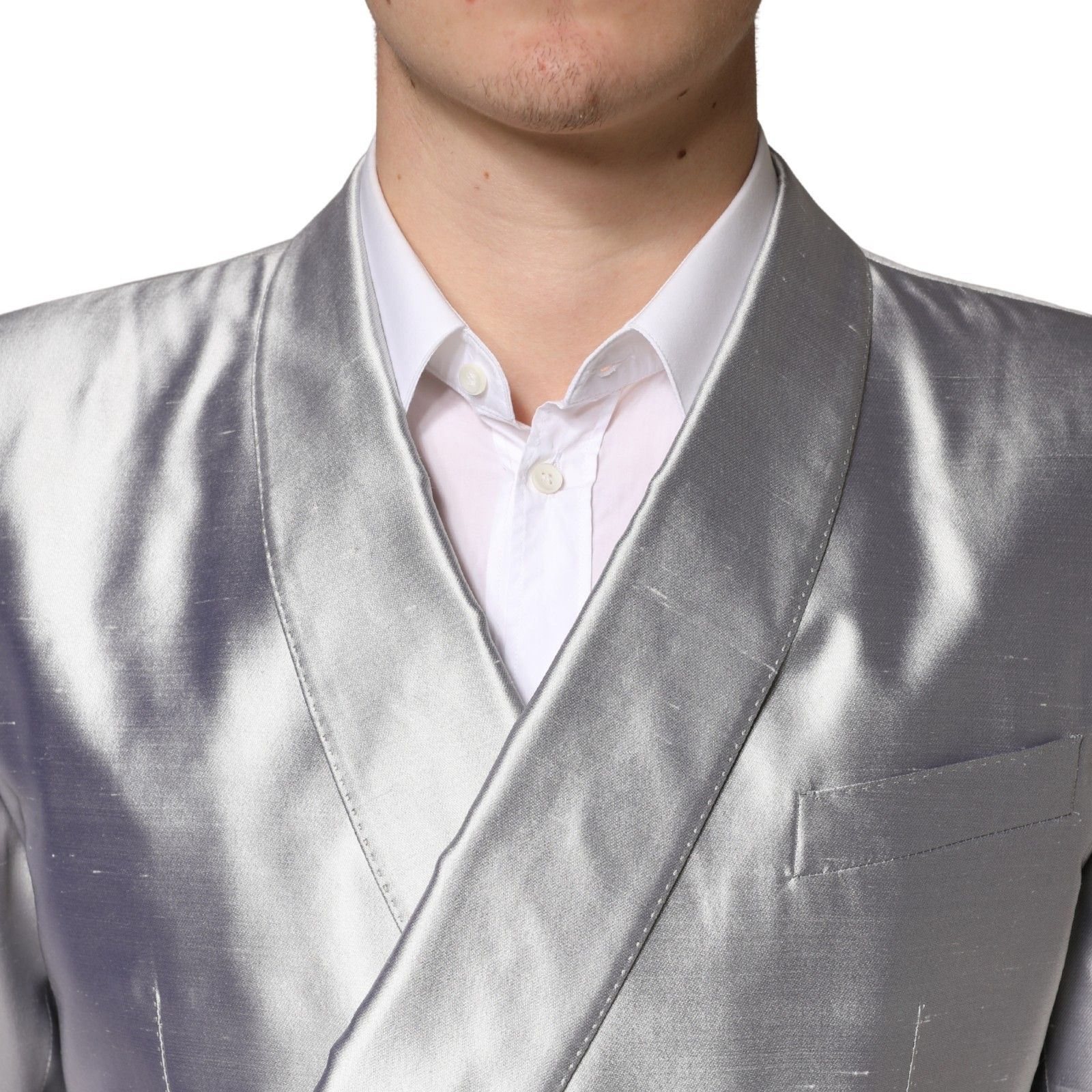 SICILIA Silk Double Breasted Men's Blazer - Dolce & Gabbana - Modalova