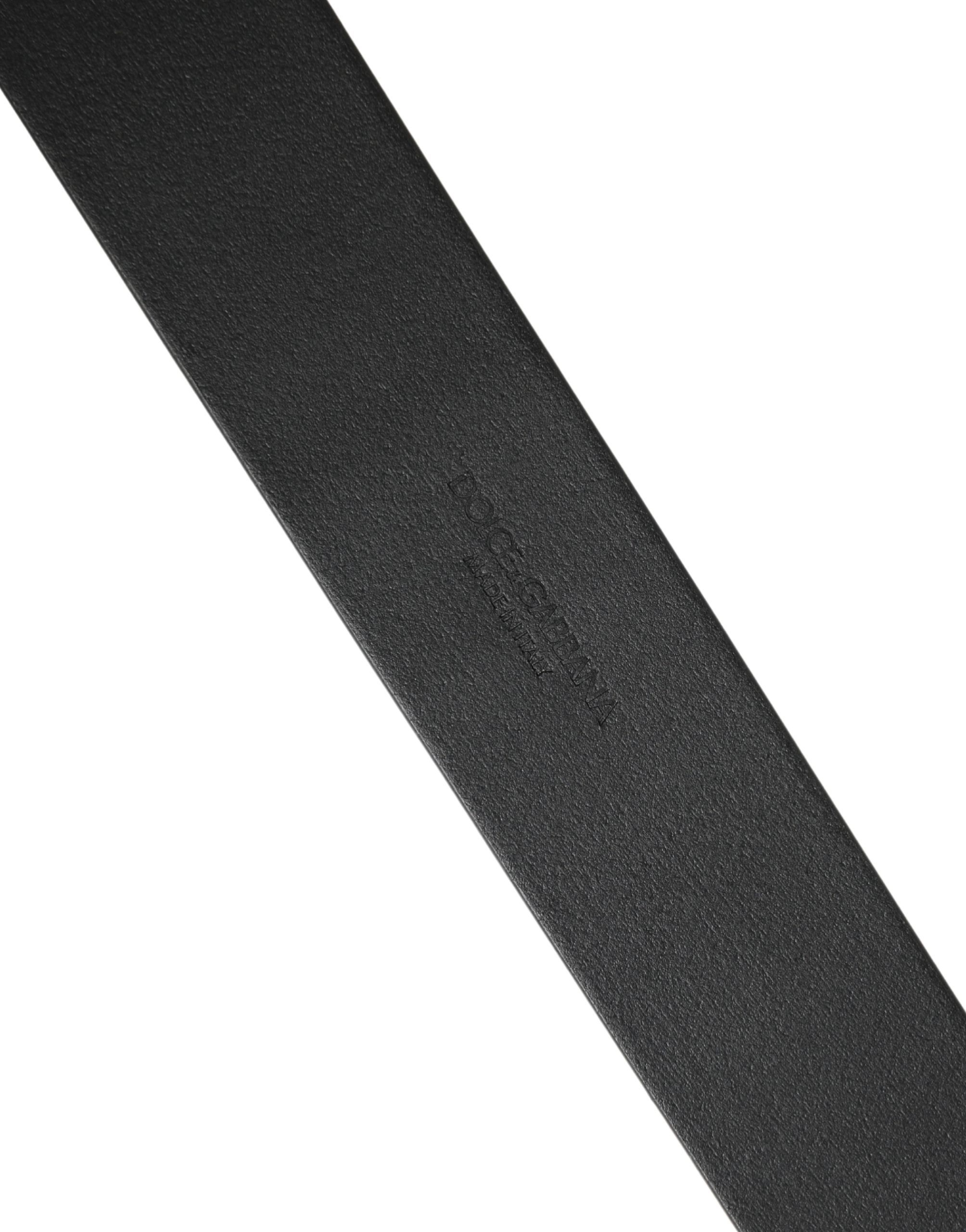 Men Classic Leather Metal Buckle Men's Belt - Dolce & Gabbana - Modalova