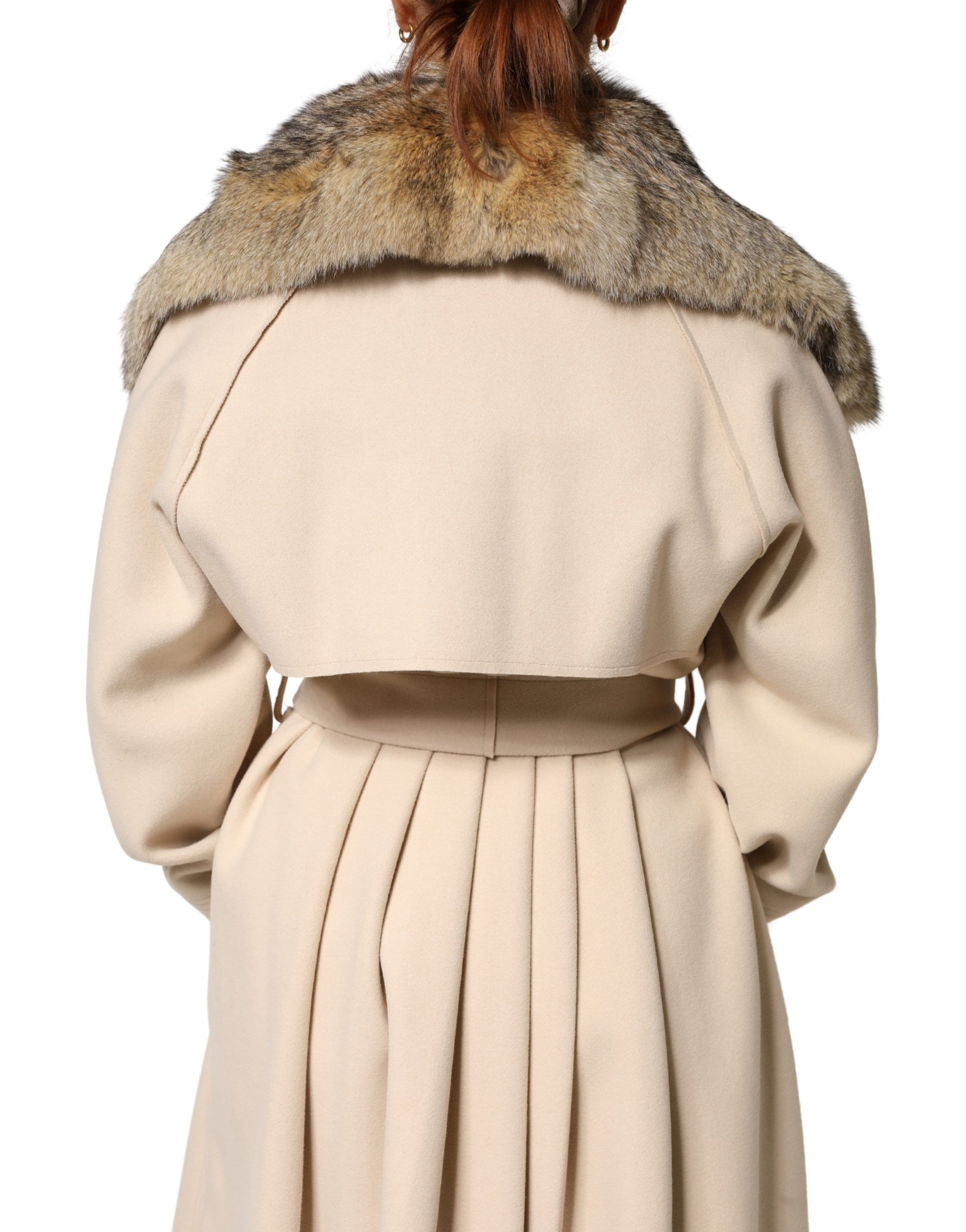 Fur Shoulder Collar Neck Wrap Women's Scarf - Dolce & Gabbana - Modalova