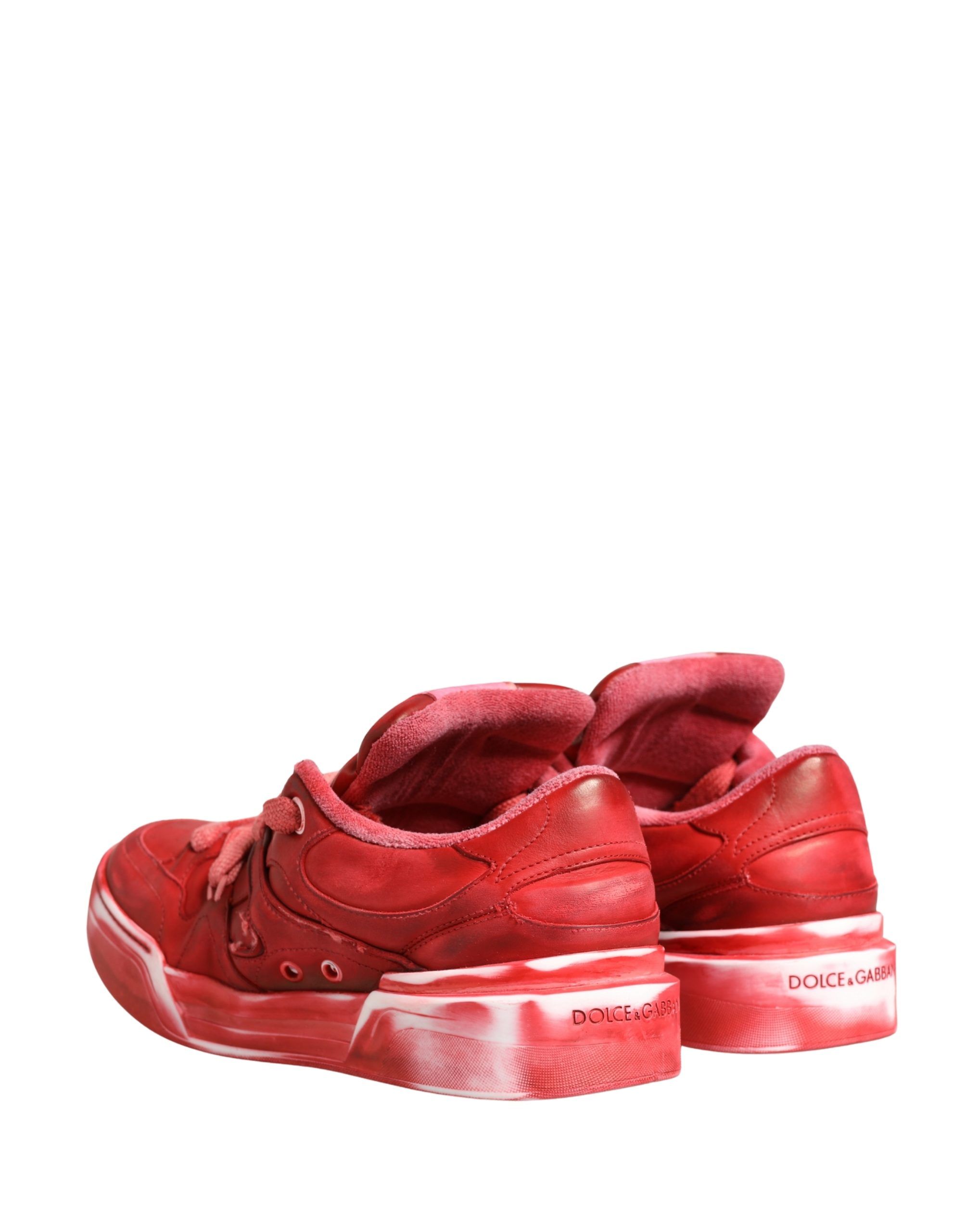 Distressed Suede Men Sneakers Men's Shoes (Pre-Owned) - Dolce & Gabbana - Modalova
