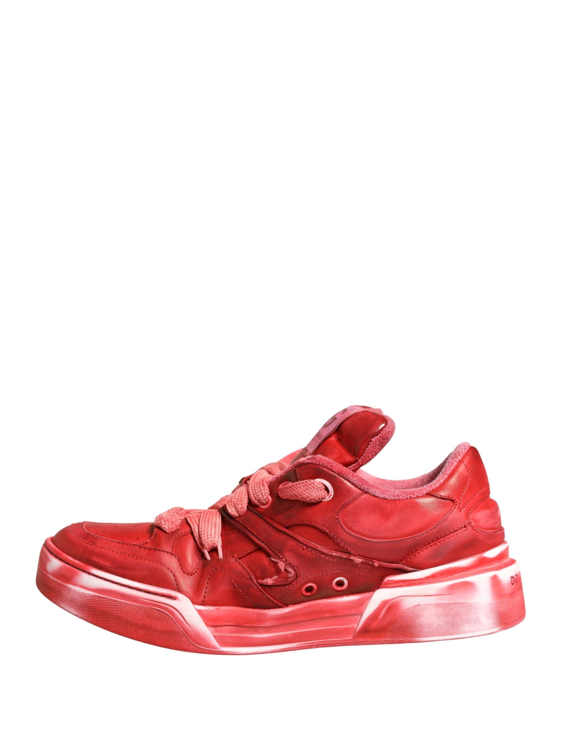 Distressed Suede Men Sneakers Men's Shoes (Pre-Owned) - Dolce & Gabbana - Modalova