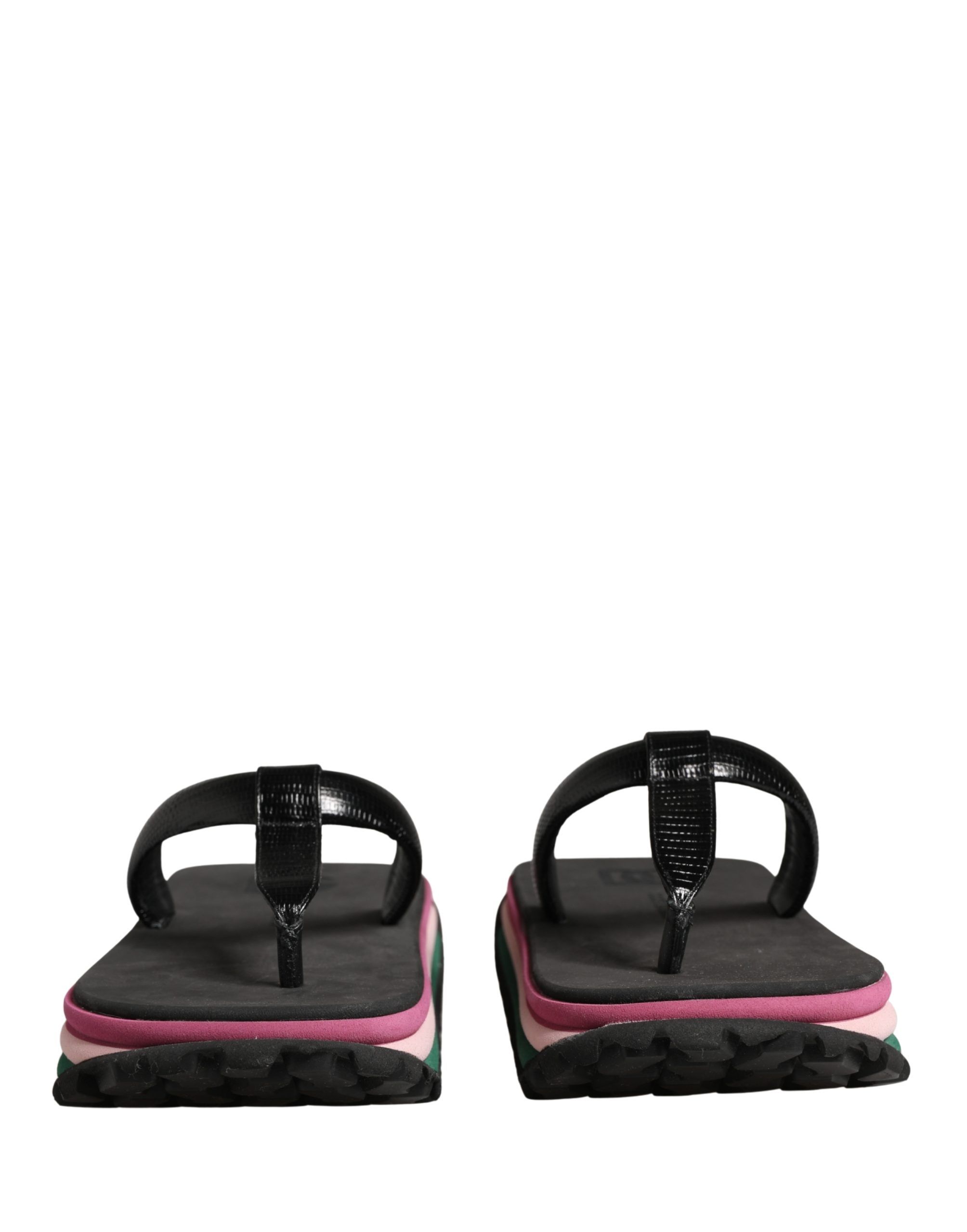 Rubber Chunky Flip Flop Women's Shoes - Dolce & Gabbana - Modalova