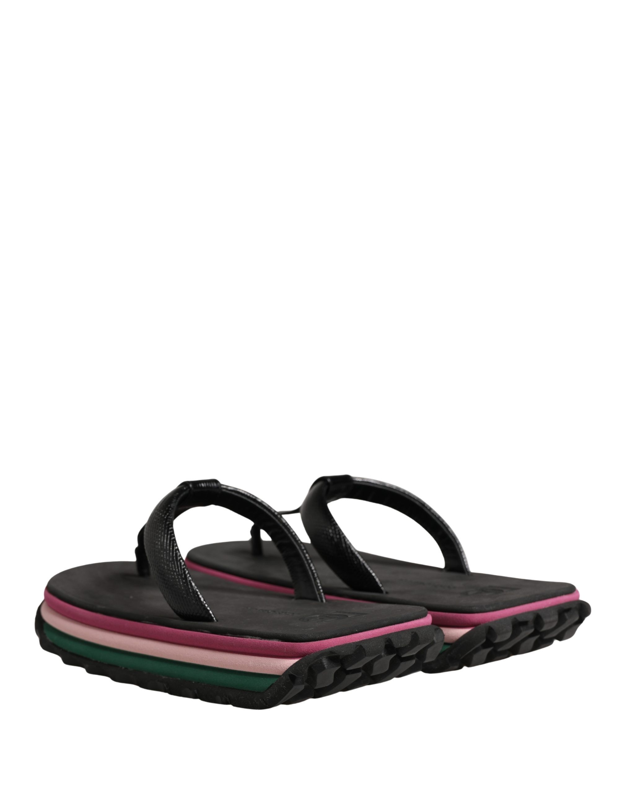 Rubber Chunky Flip Flop Women's Shoes - Dolce & Gabbana - Modalova