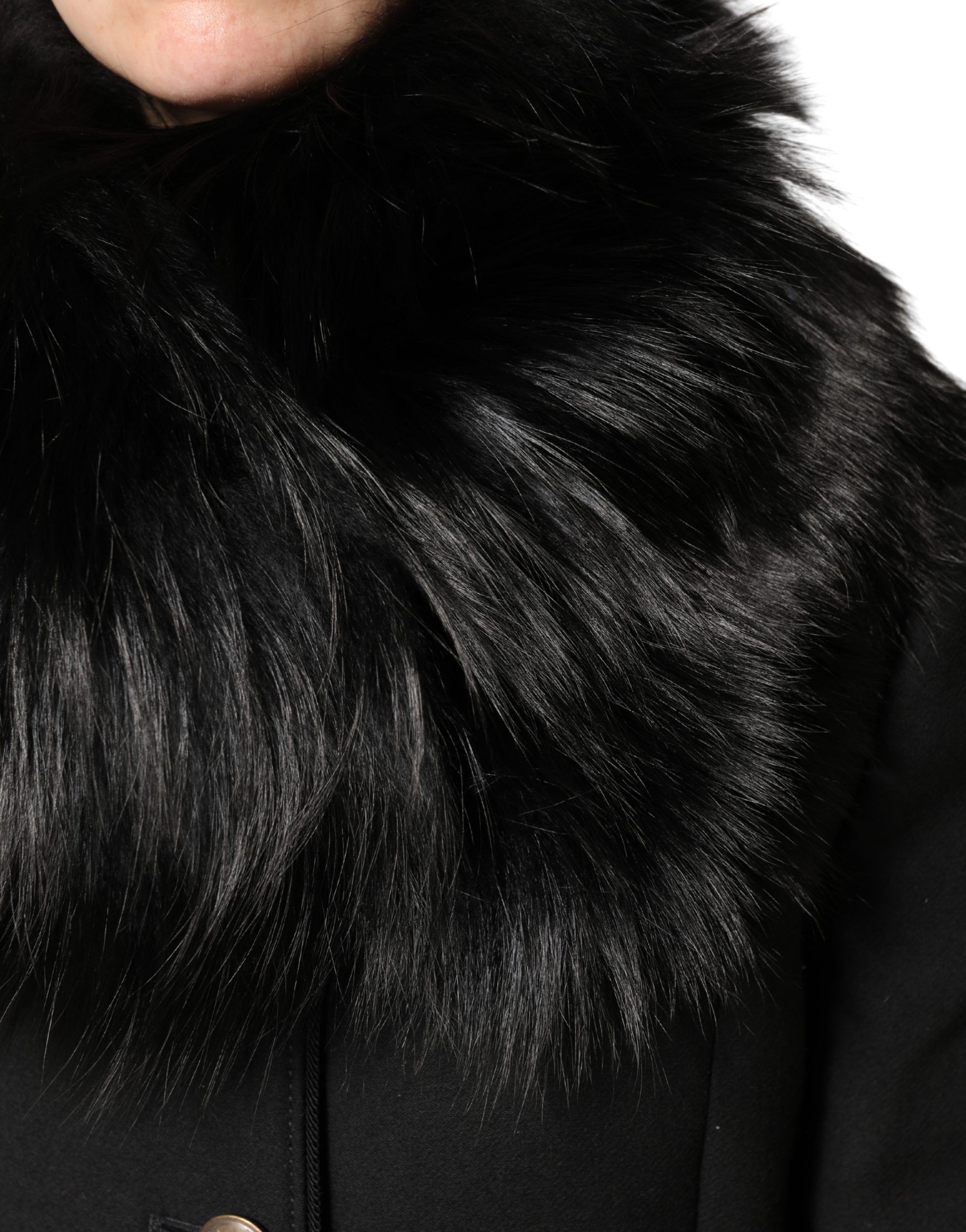 Fur Shoulder Collar Wrap Shawl Women's Scarf - Dolce & Gabbana - Modalova