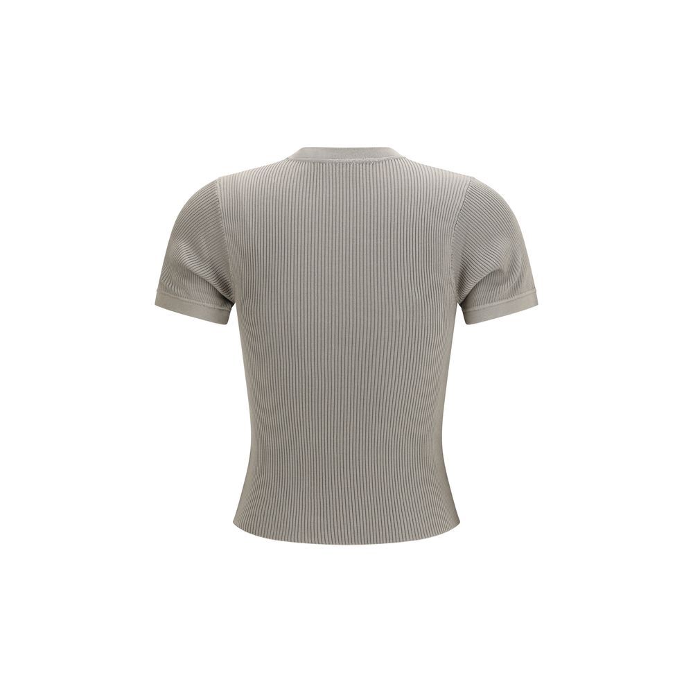 RIER Beige Silk Women's T-Shirt - RIER - Modalova