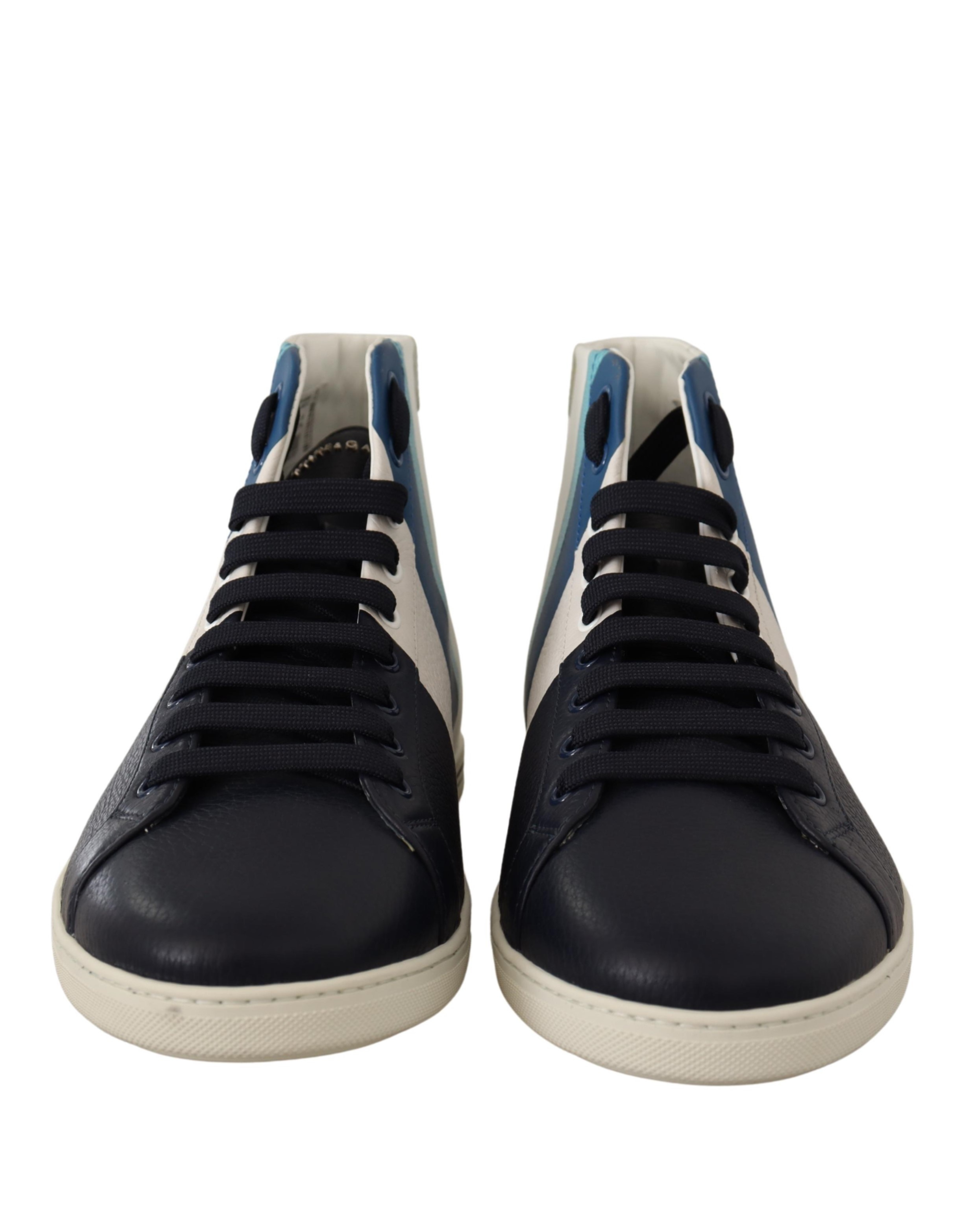 Leather Mid Top Sneakers Men's Shoes - Dolce & Gabbana - Modalova