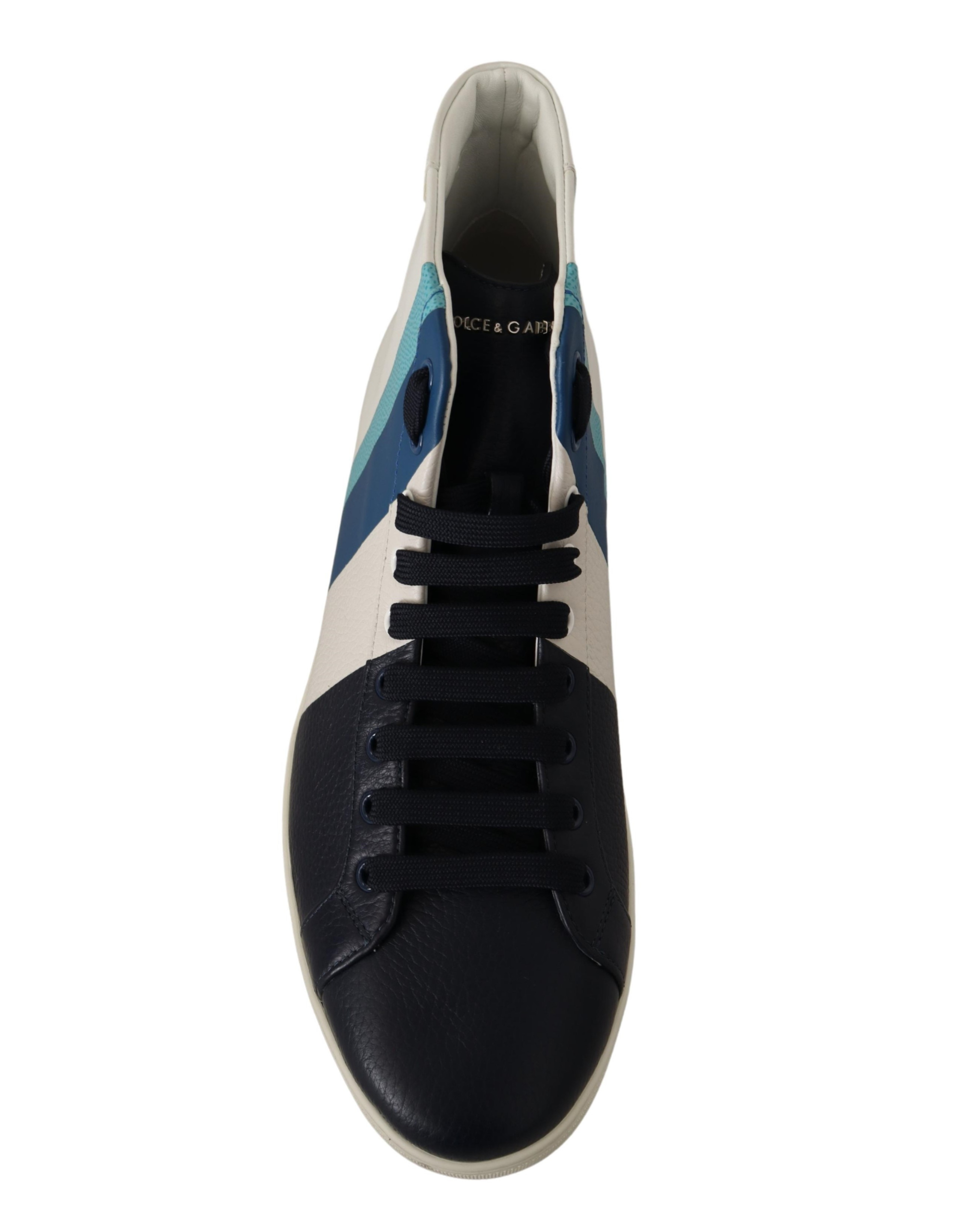 Leather Mid Top Sneakers Men's Shoes - Dolce & Gabbana - Modalova