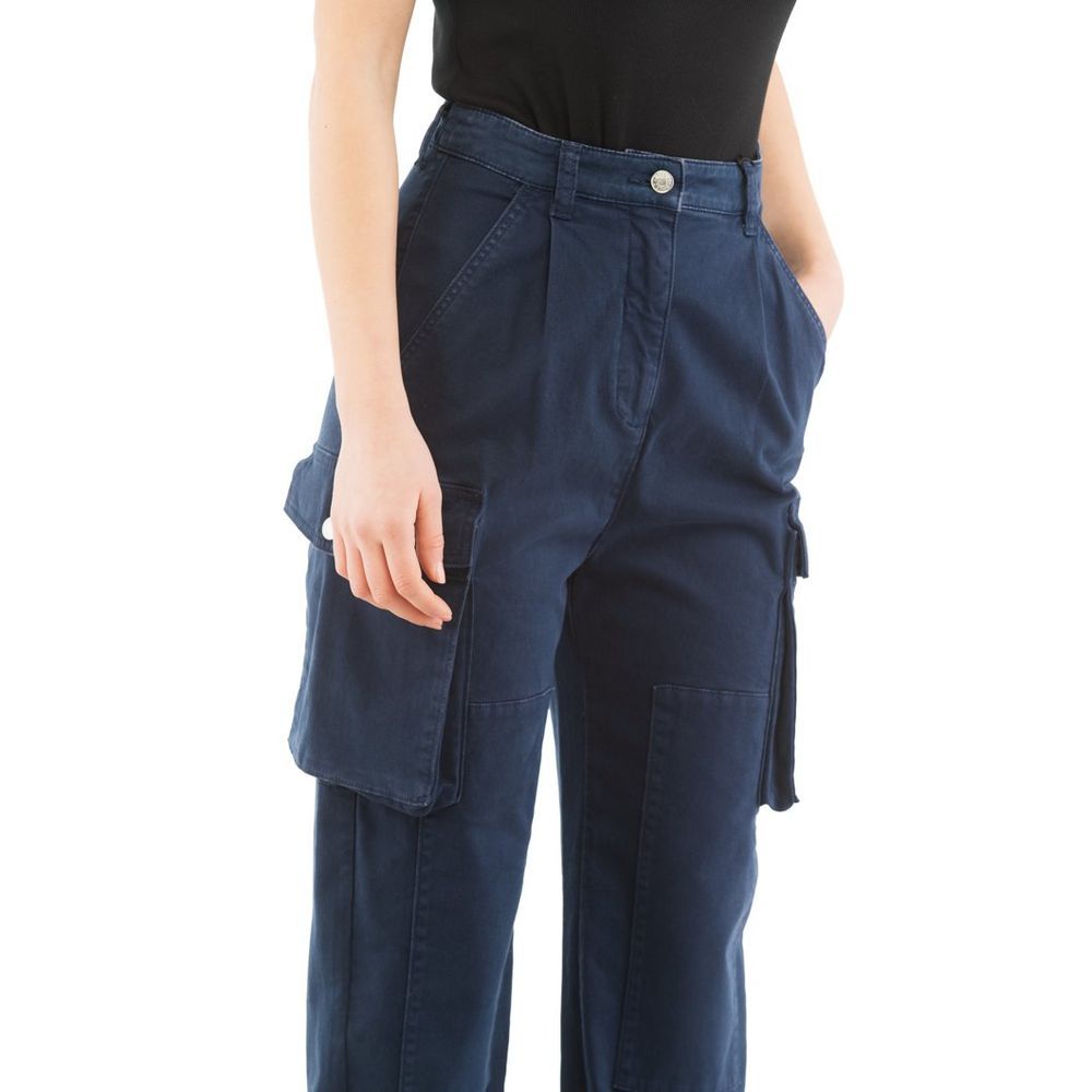 Cotton Cargo Women's Pants - Moschino - Modalova