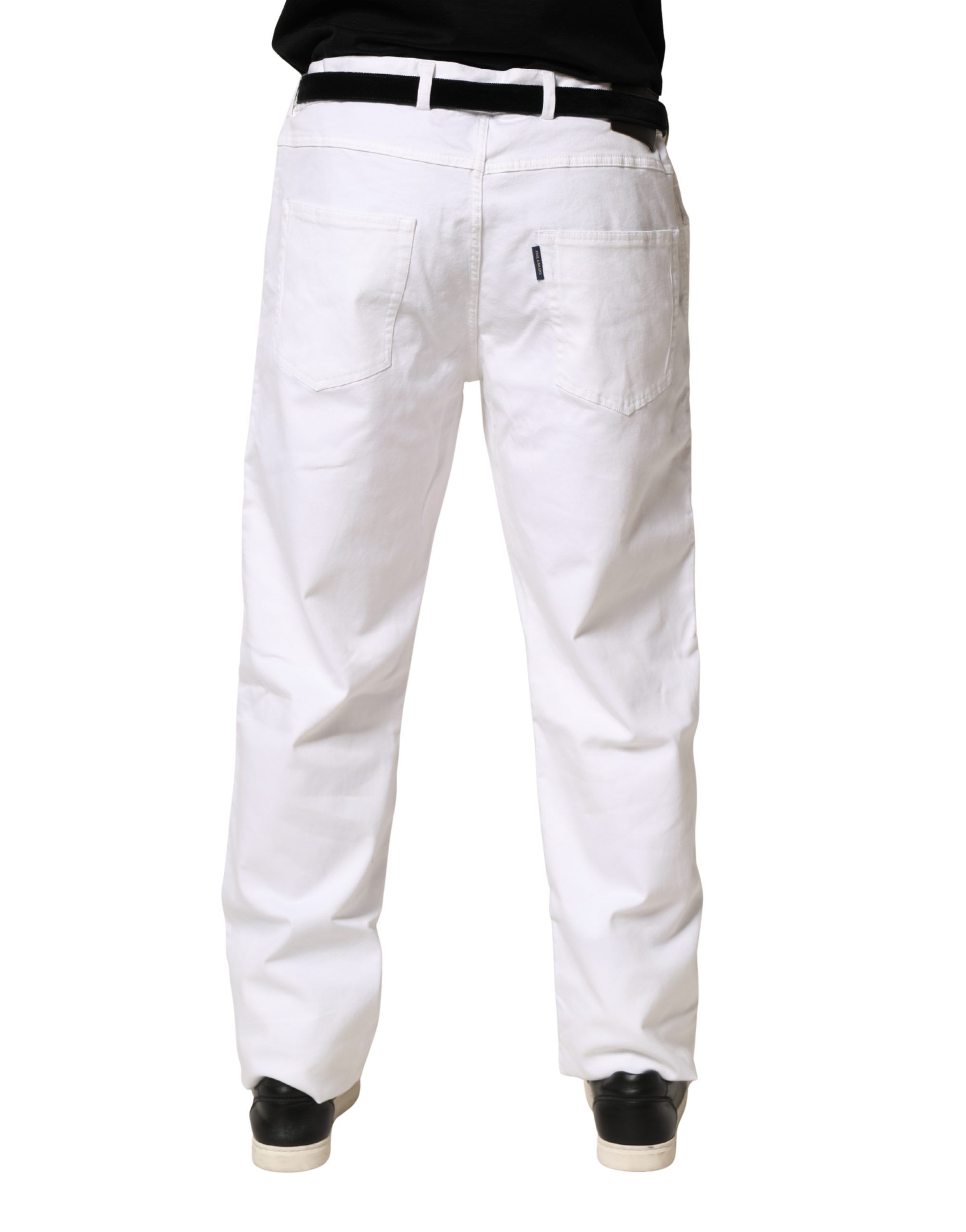 Straight Mid Waist Denim Trouser Men's Jeans - Paul & Shark - Modalova