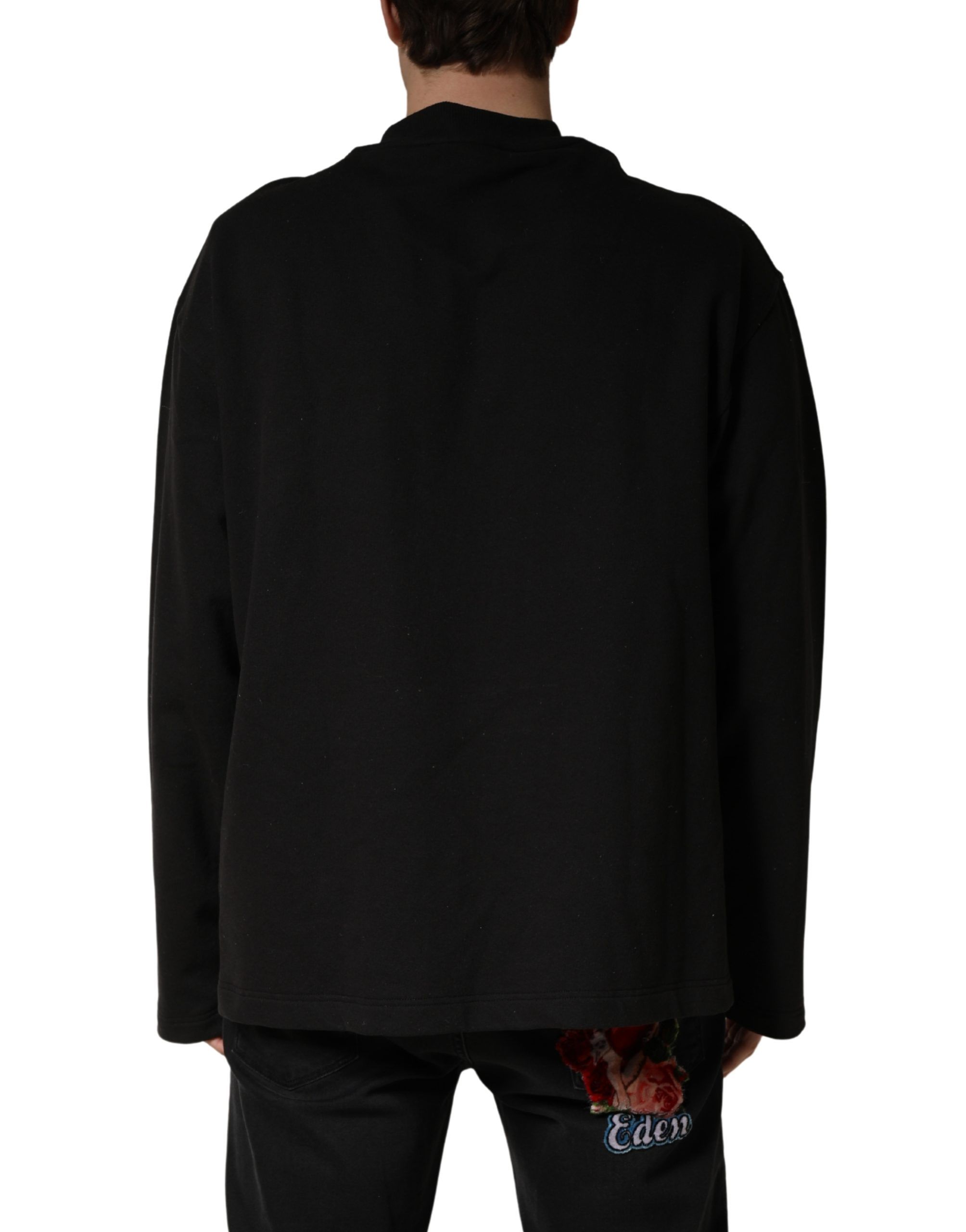 Cotton Crew Neck Sweatshirt Men's Sweater (Pre-Owned) - Dolce & Gabbana - Modalova