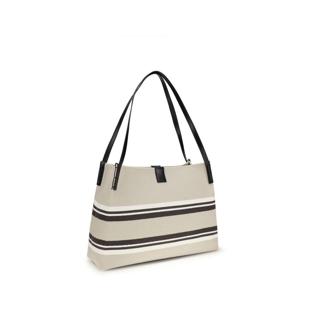 Cotton Shoulder Women's Bag - Balmain - Modalova