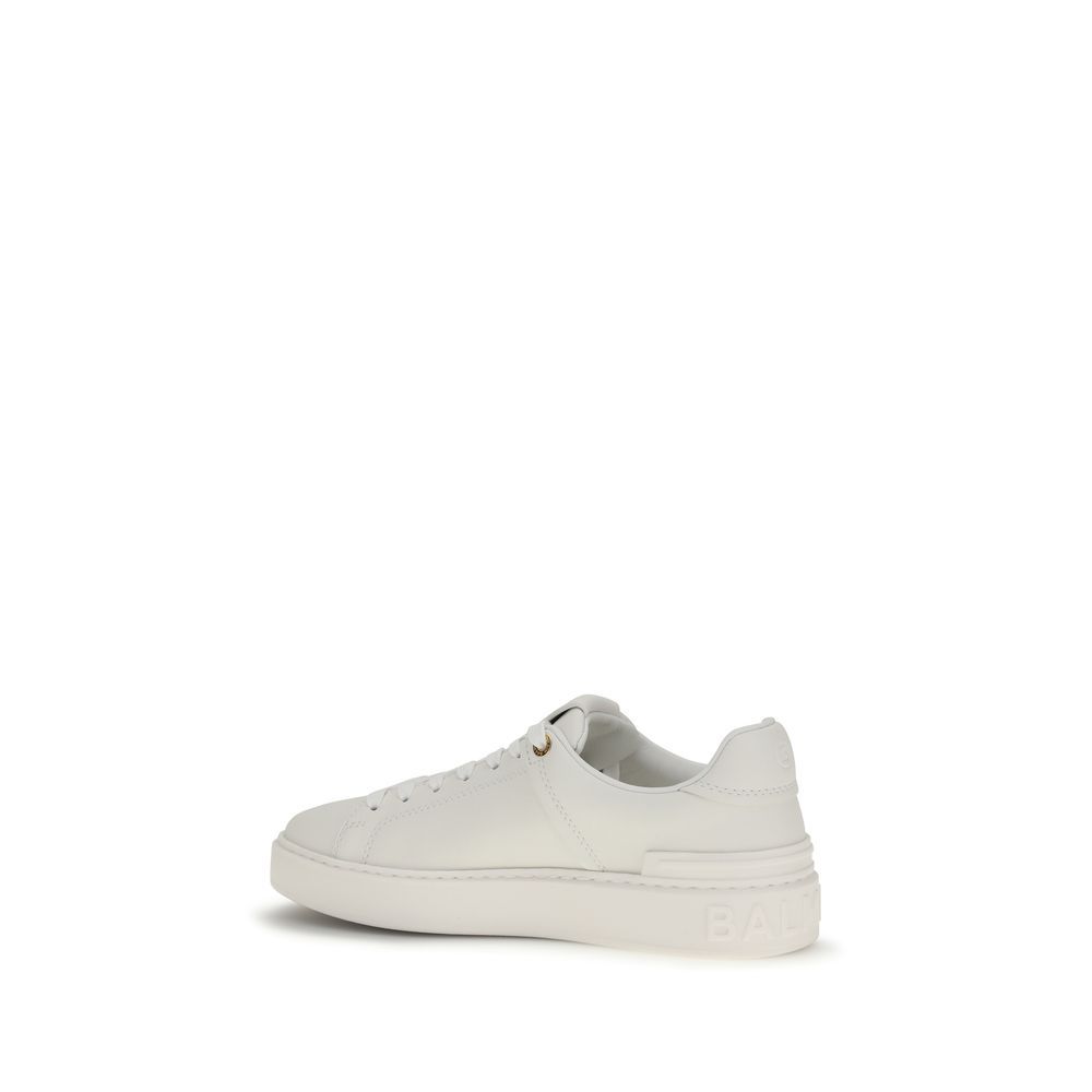 Calf Leather Bos Taurus Low Top Women's Sneakers - Balmain - Modalova