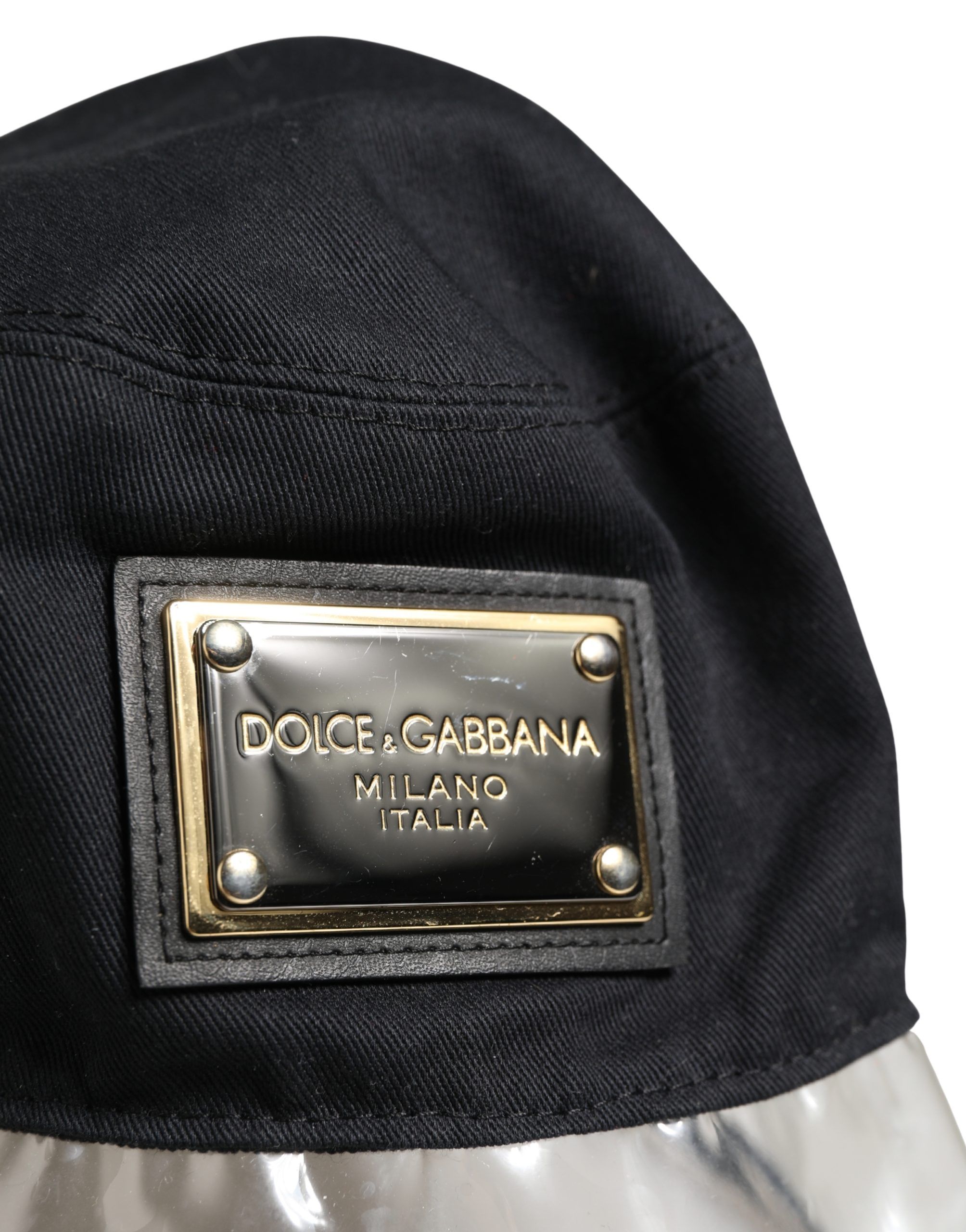 Cotton Plastic Fisherman Bucket Capello Men's Hat - Dolce & Gabbana - Modalova