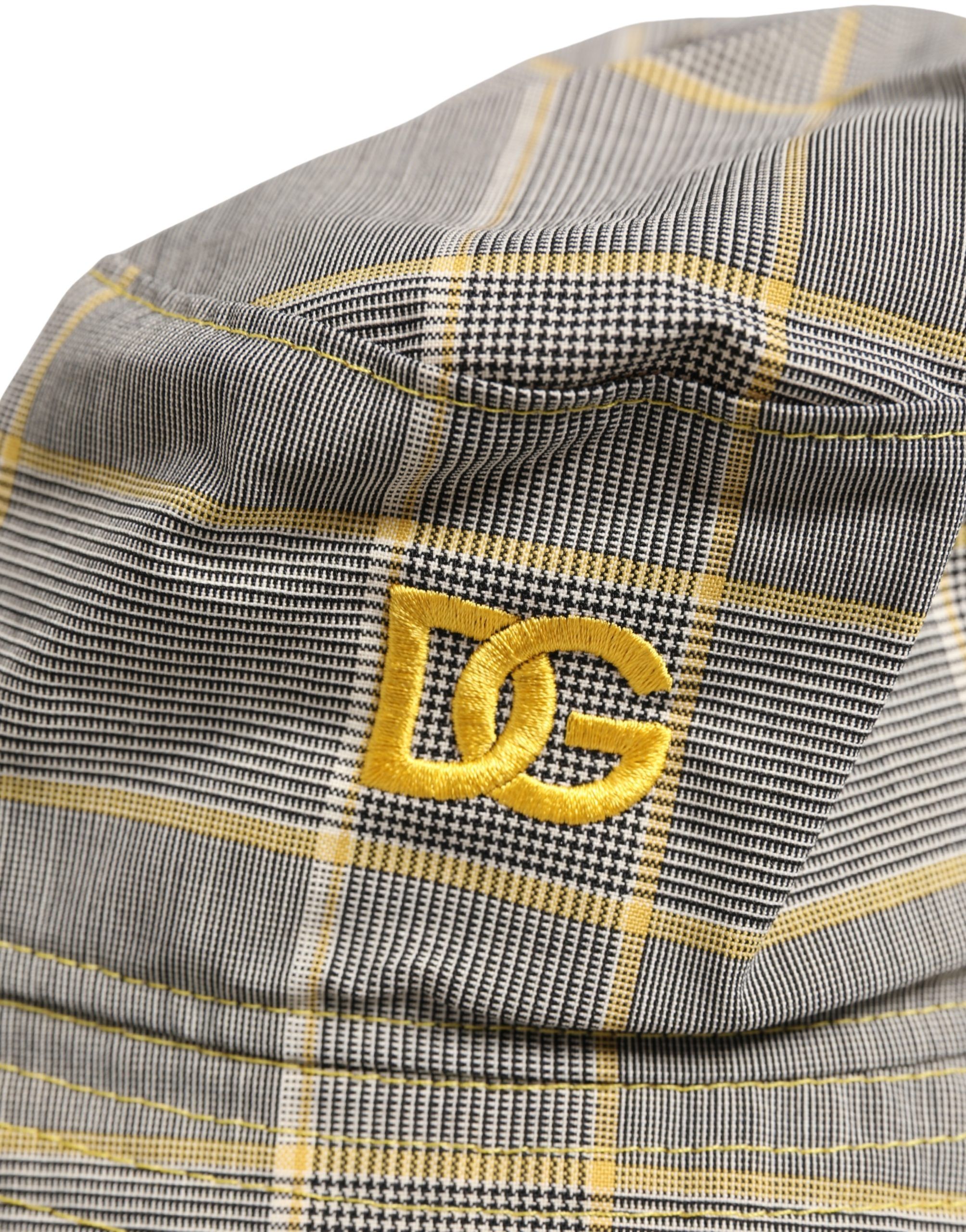 Men Checkered Bucket Fisherman Capello Men's Hat - Dolce & Gabbana - Modalova