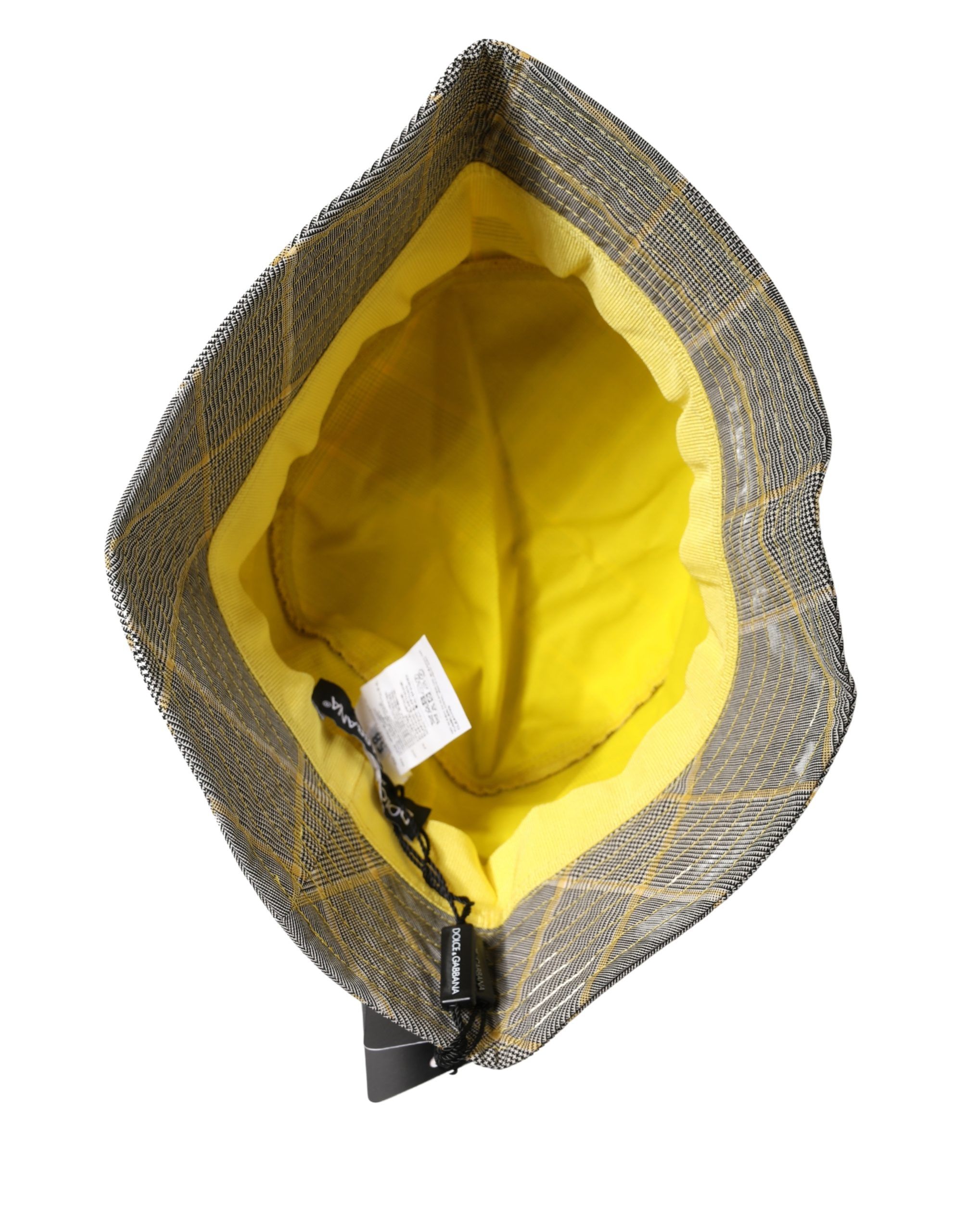 Men Checkered Bucket Fisherman Capello Men's Hat - Dolce & Gabbana - Modalova