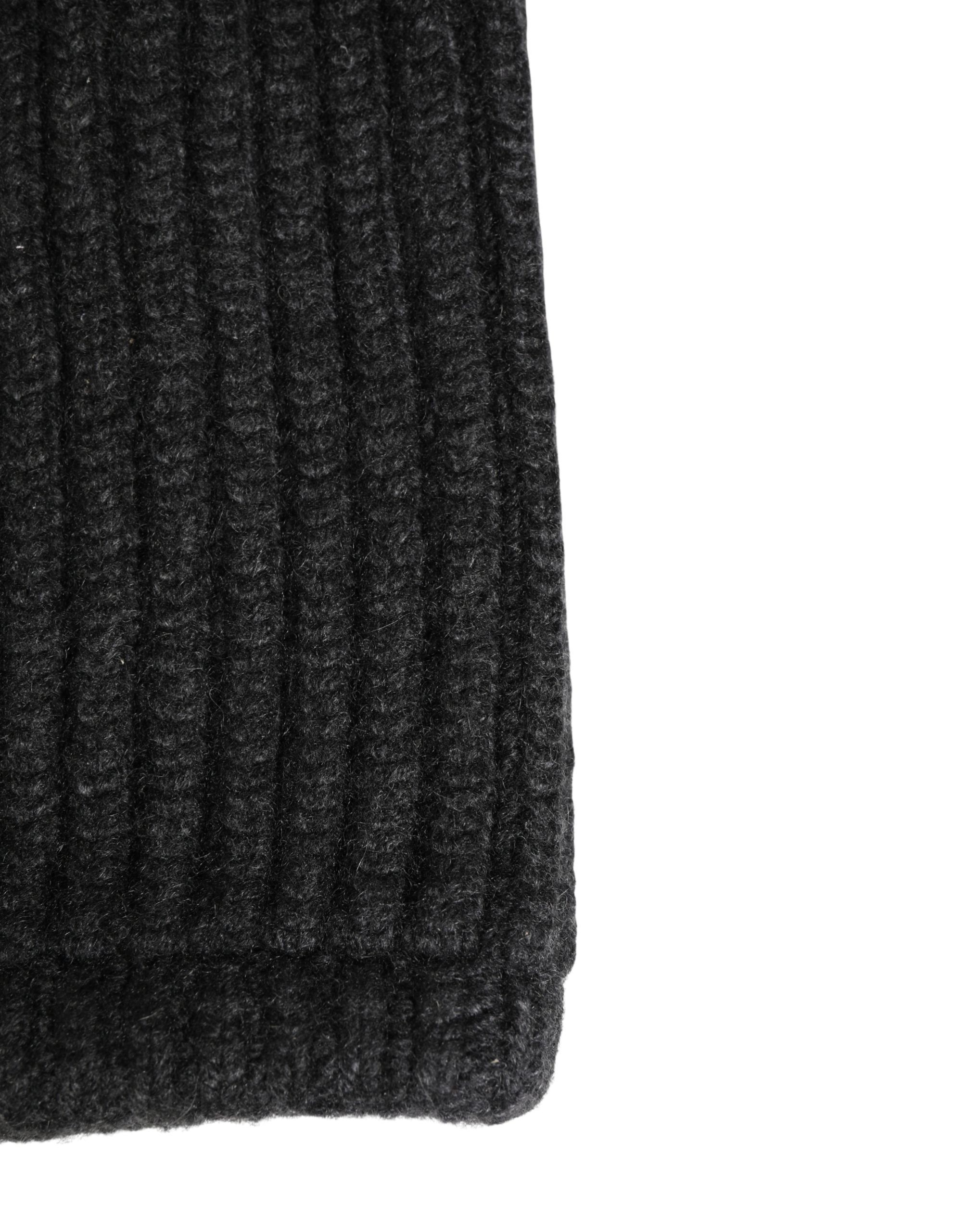 Cashmere Knitted Men Winter Neck Warmer Men's Hat - Dolce & Gabbana - Modalova