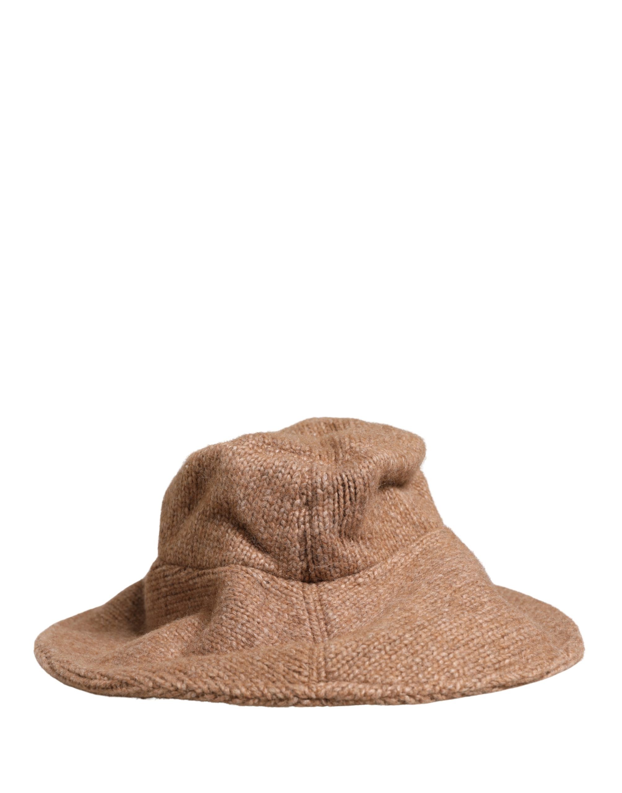 Llama Wool Women Knitted Capello Women's Hat - Dolce & Gabbana - Modalova