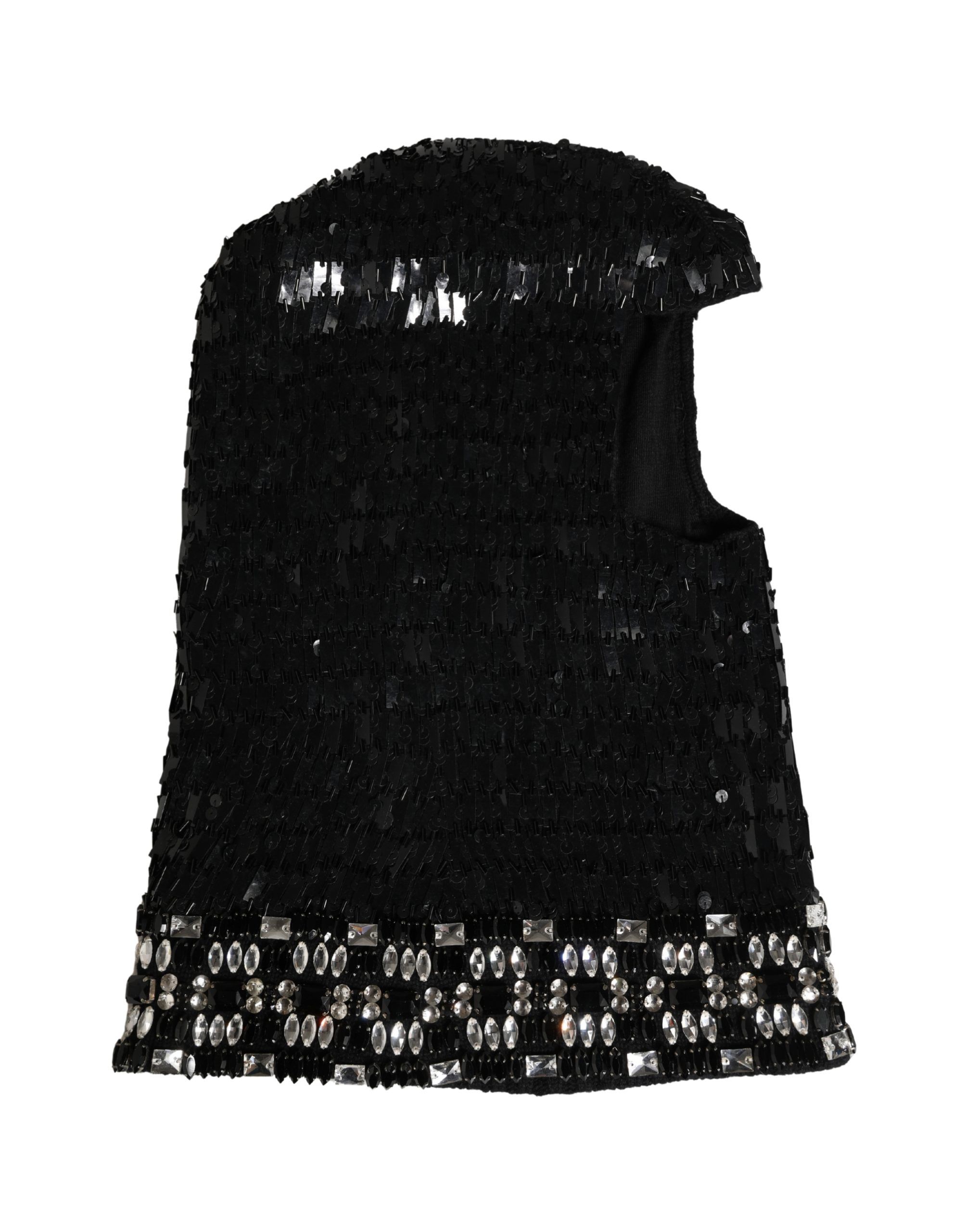 Wool Crystal Embellished Balaclava Women's Hat - Dolce & Gabbana - Modalova