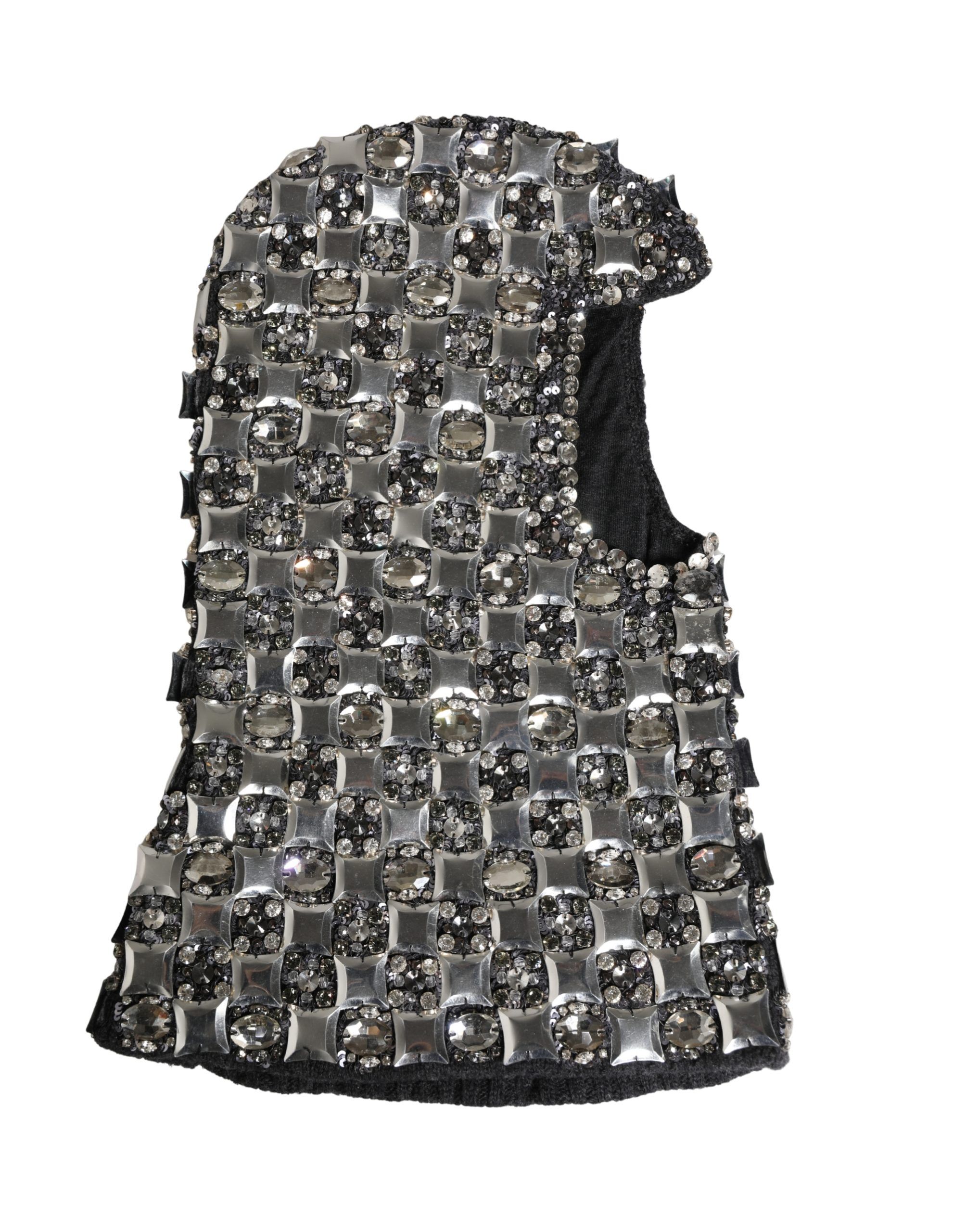 Wool Crystal Embellished Balaclava Women's Hat (Pre-Owned) - Dolce & Gabbana - Modalova