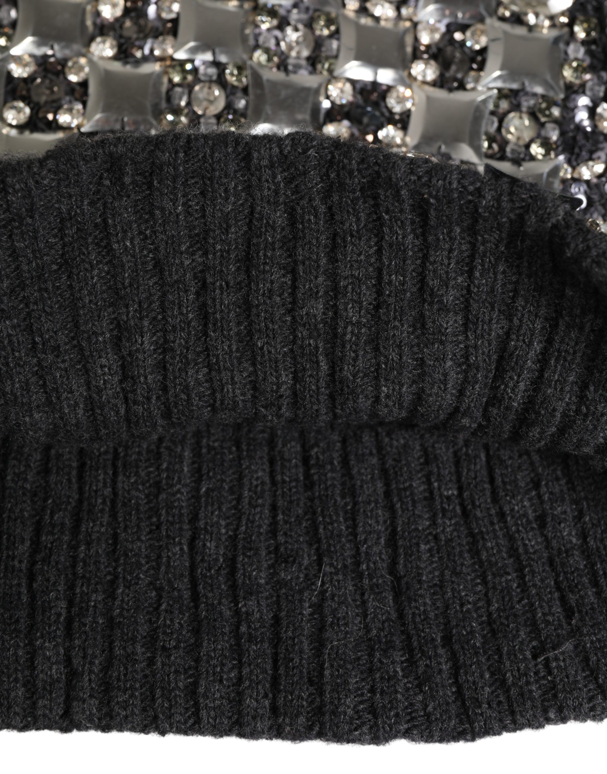 Wool Crystal Embellished Balaclava Women's Hat (Pre-Owned) - Dolce & Gabbana - Modalova