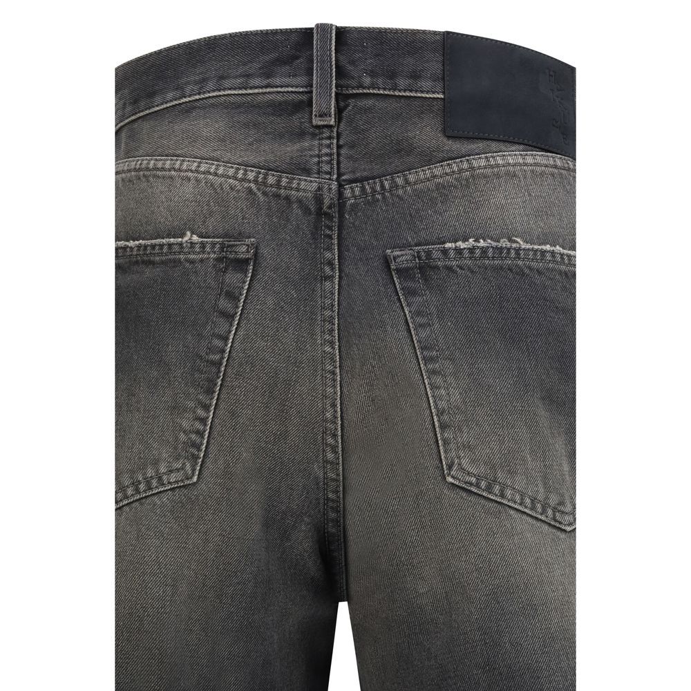Cotton Relaxed Fit Men's Jeans - Haikure - Modalova