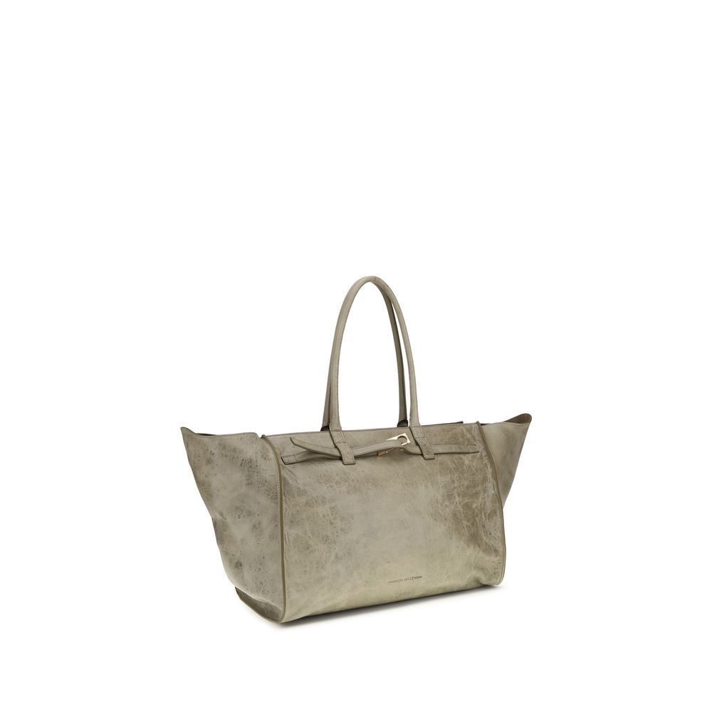 Calf Leather Bos Taurus Shoulder Women's Bag - Benedetta Bruzziches - Modalova