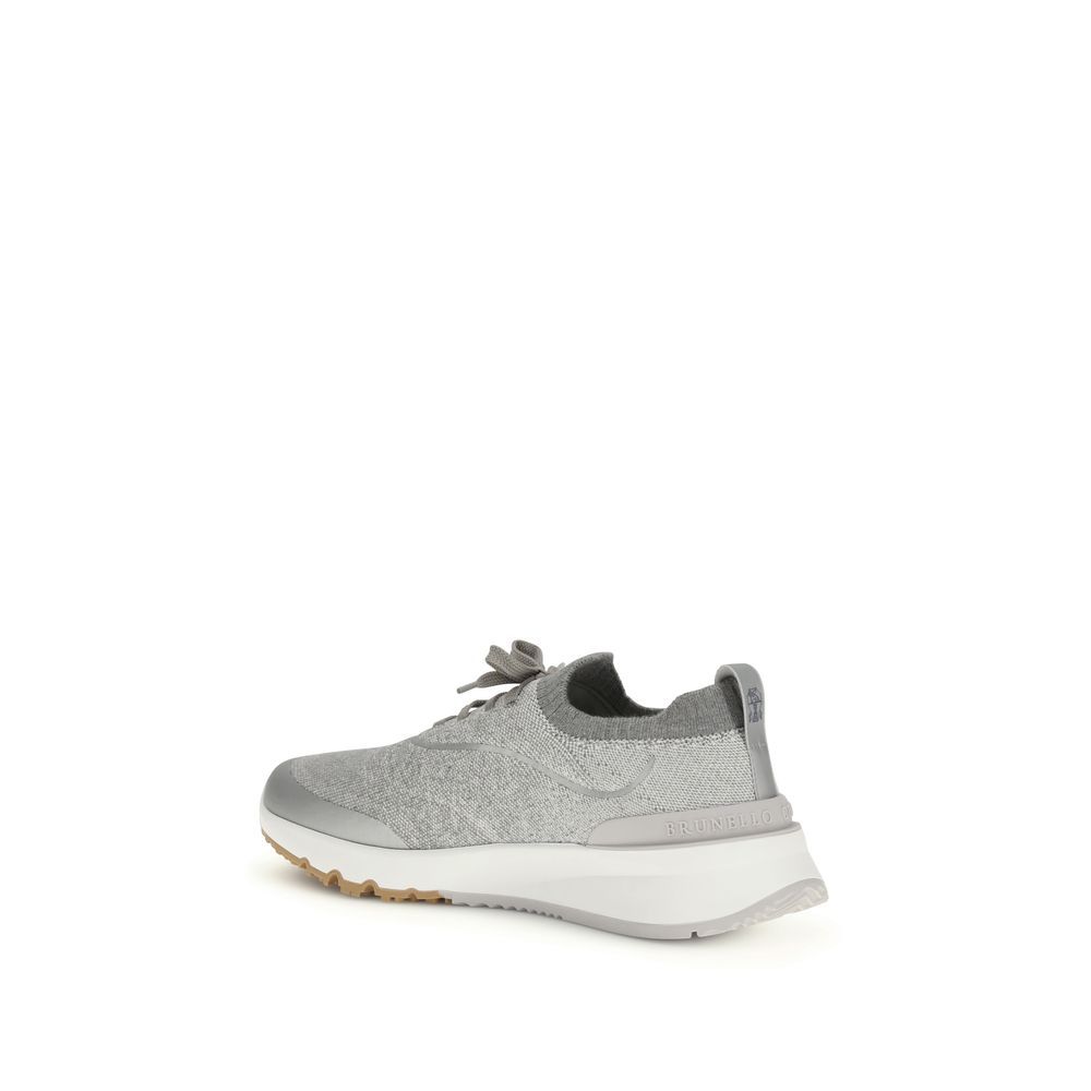 Cotton Athletic Men's Sneakers - Brunello Cucinelli - Modalova