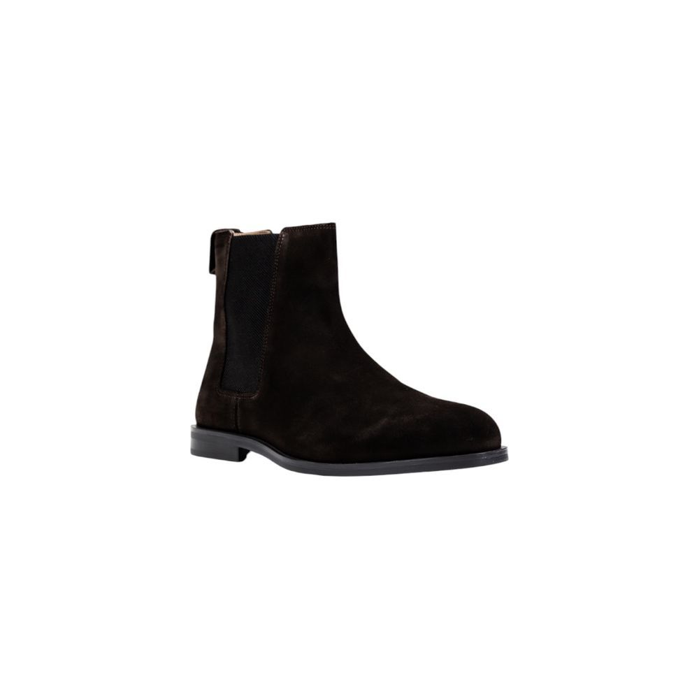 Suede Leather Chelsea Men's Boots - Calvin Klein - Modalova