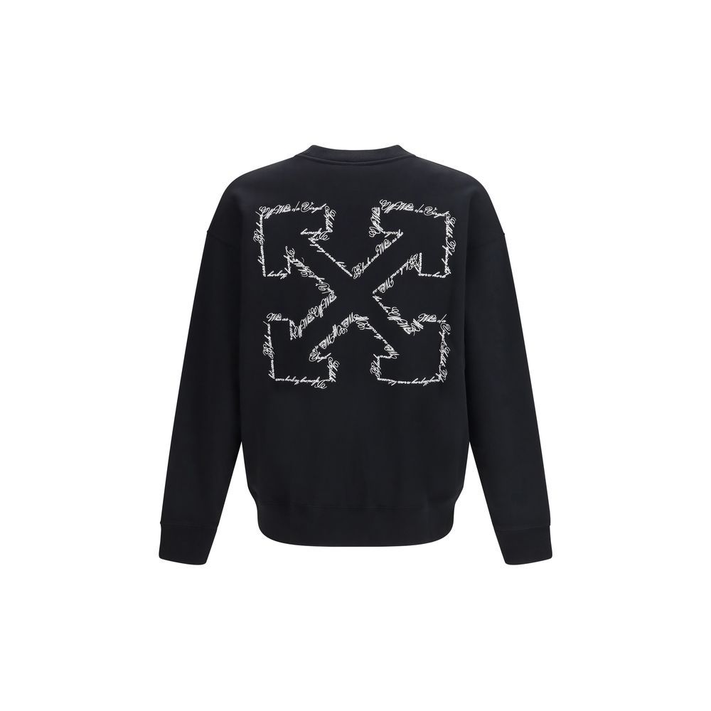 Cotton Men's Sweatshirt - Off-White - Modalova