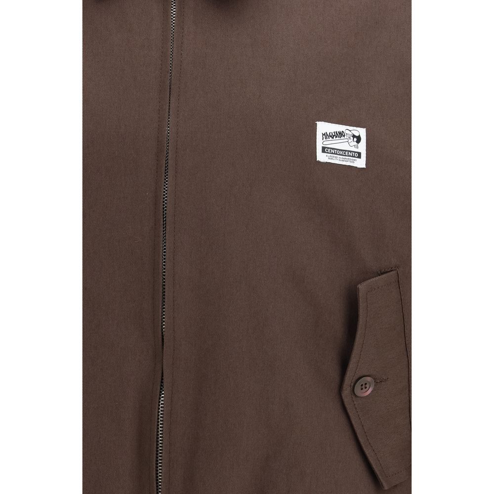 Magliano Brown Cotton Men's Bomber - Magliano - Modalova