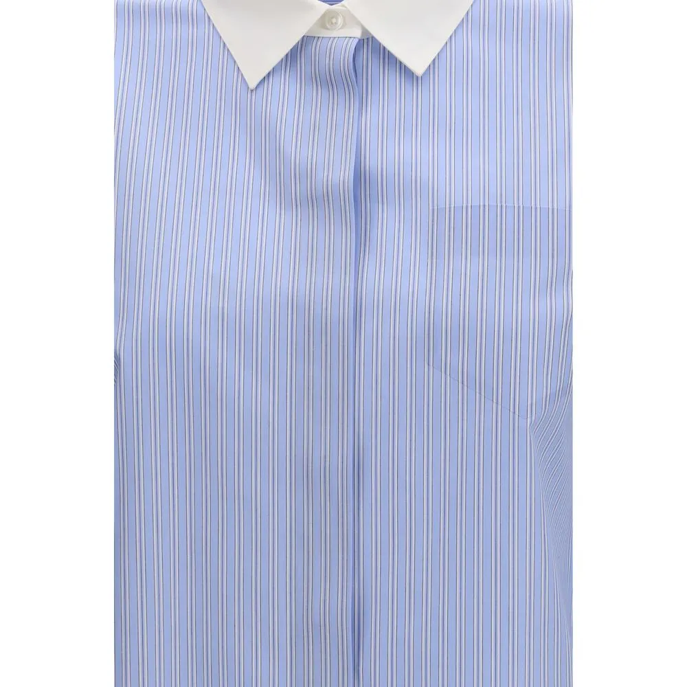 Cotton Pattern Women's Shirt - Tory Burch - Modalova