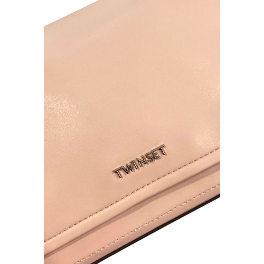 Pink Polyurethane Women Shoulder Women's Bag - Twinset - Modalova