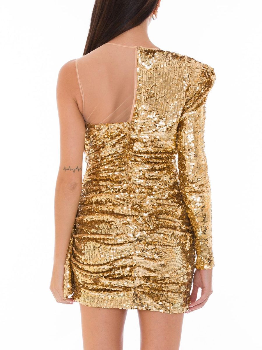 Polyamide Short Women's Dress - Elisabetta Franchi - Modalova
