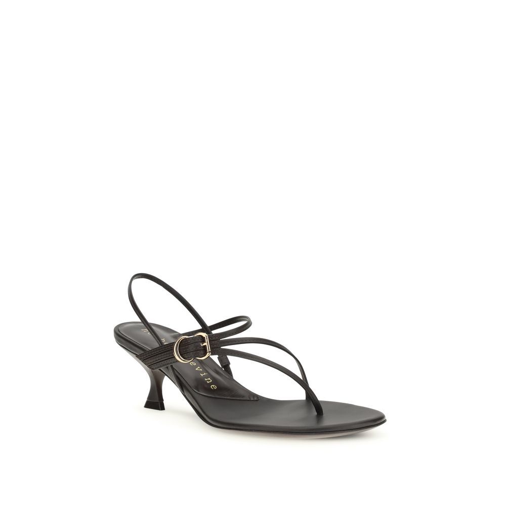 Calf Leather Bos Taurus Stiletto Heel Women's Sandals - Herbert Levine - Modalova