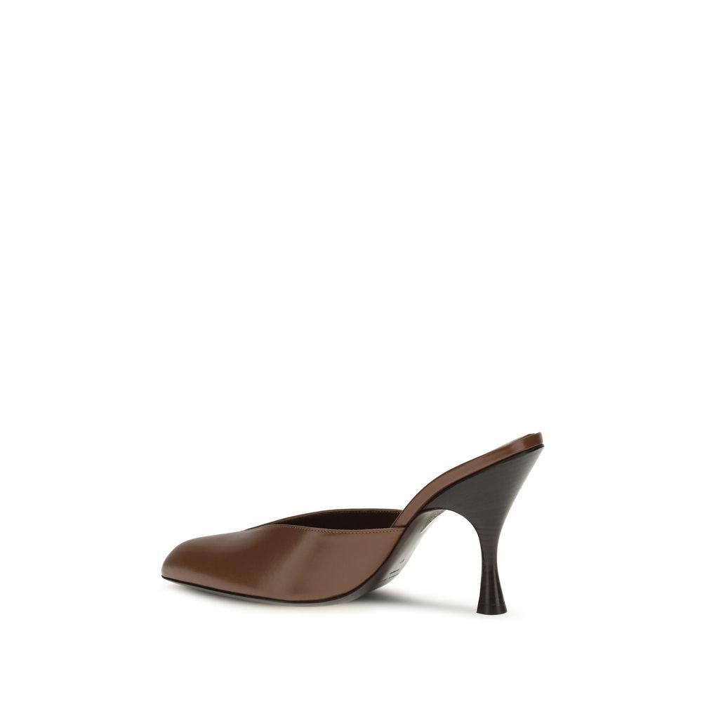 Calf Leather Bos Taurus Women's Mules - Herbert Levine - Modalova