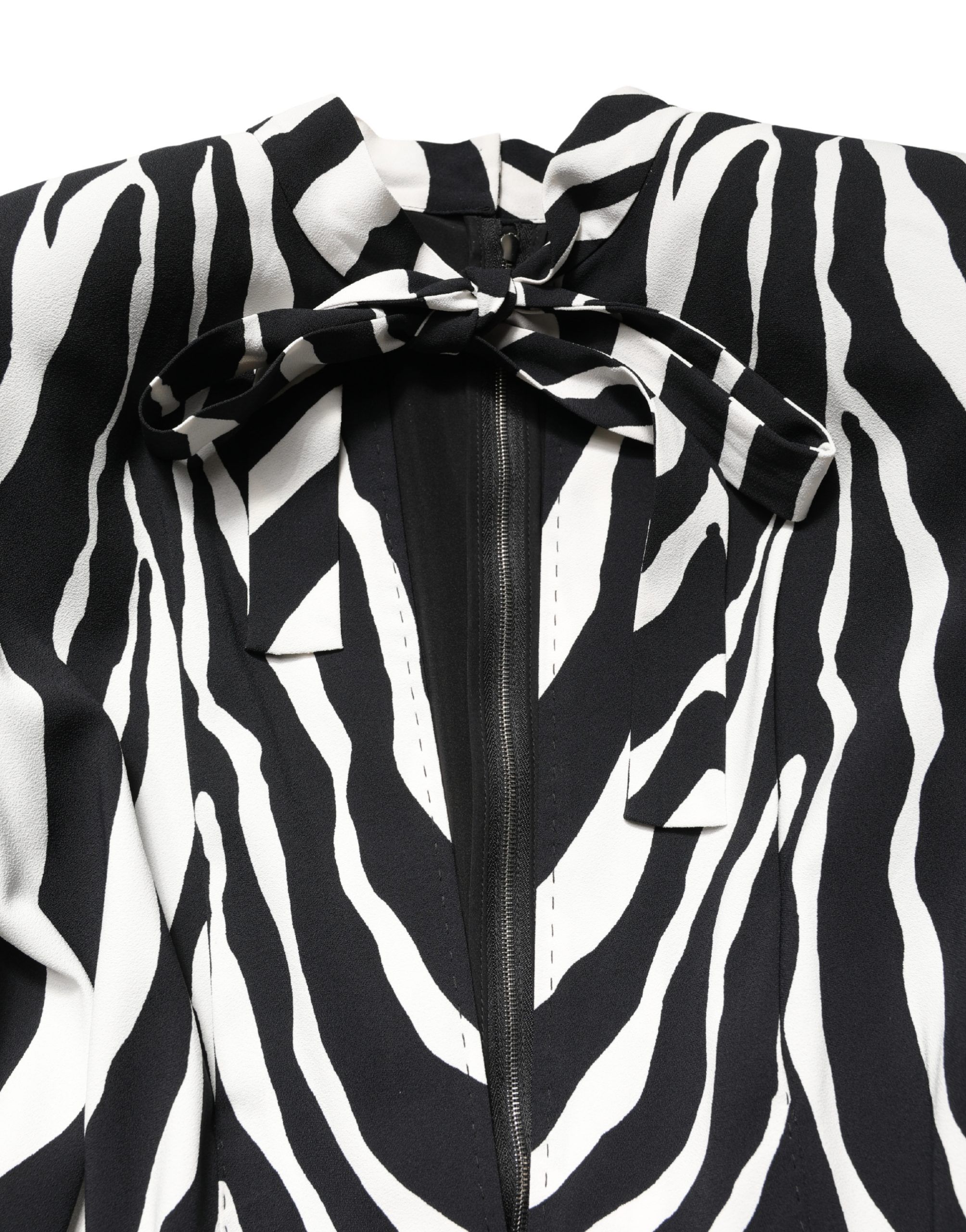 Viscose Zebra Pattern Women's Jumpsuit - Dolce & Gabbana - Modalova