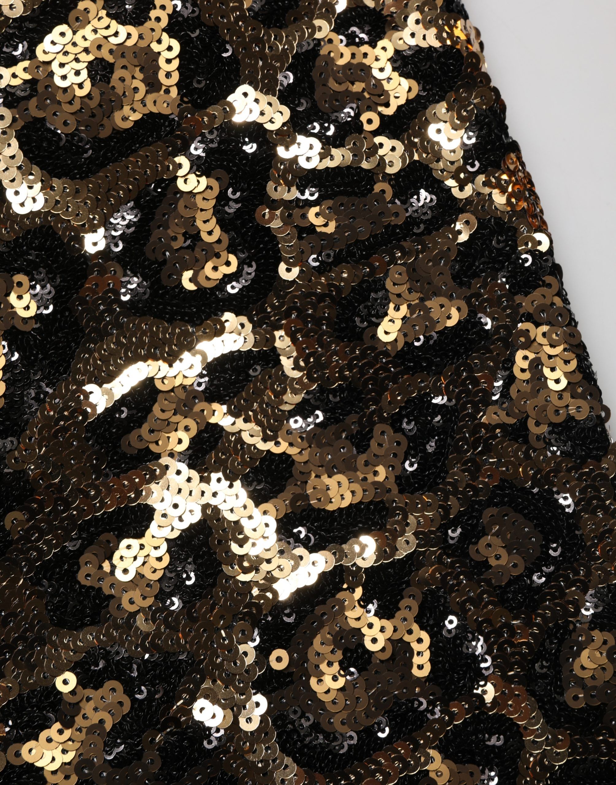 Leopard Sequined Straight Trouser Women's Pants - Dolce & Gabbana - Modalova