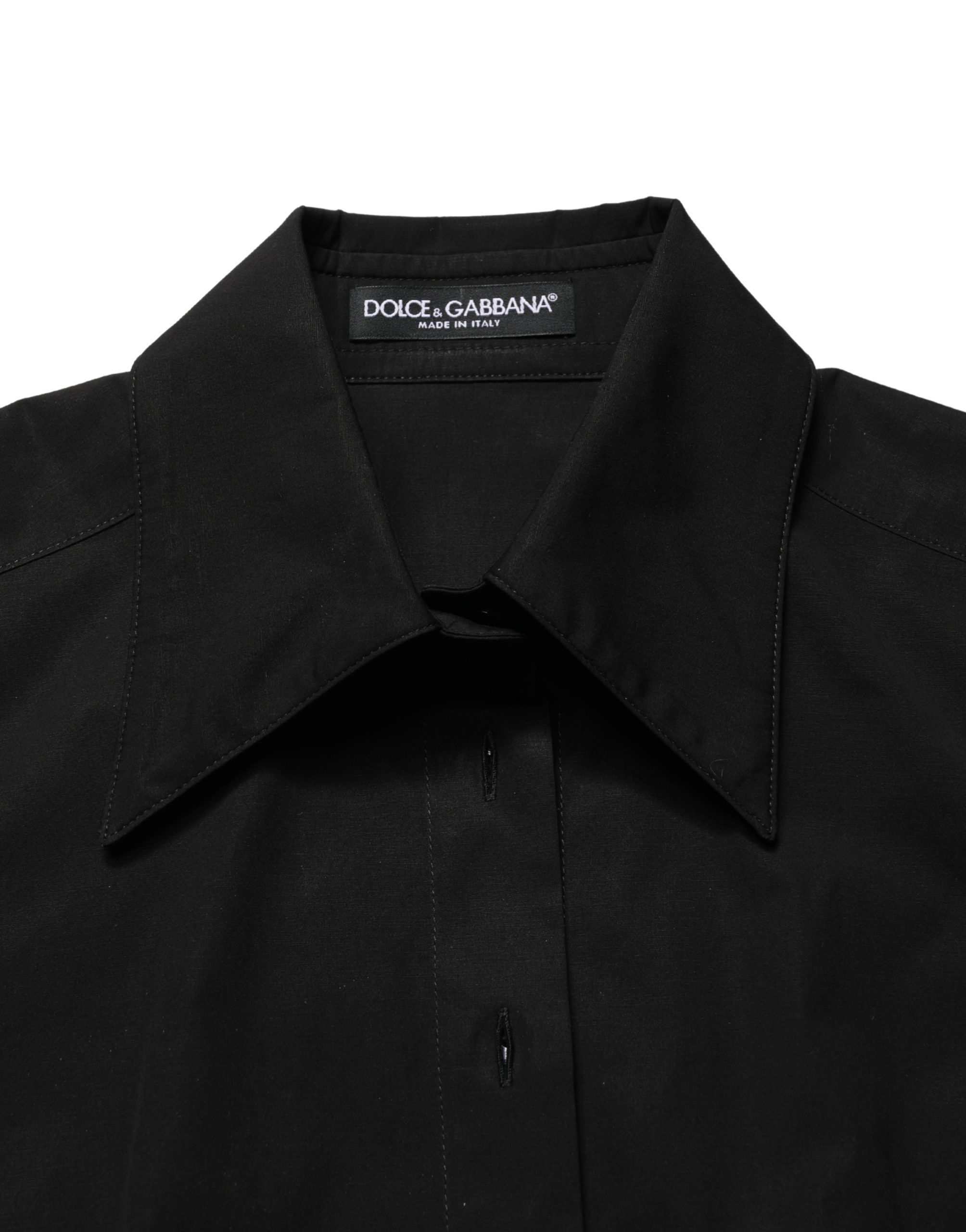 Cotton Sleeveless Collared Blouse Women's Top - Dolce & Gabbana - Modalova