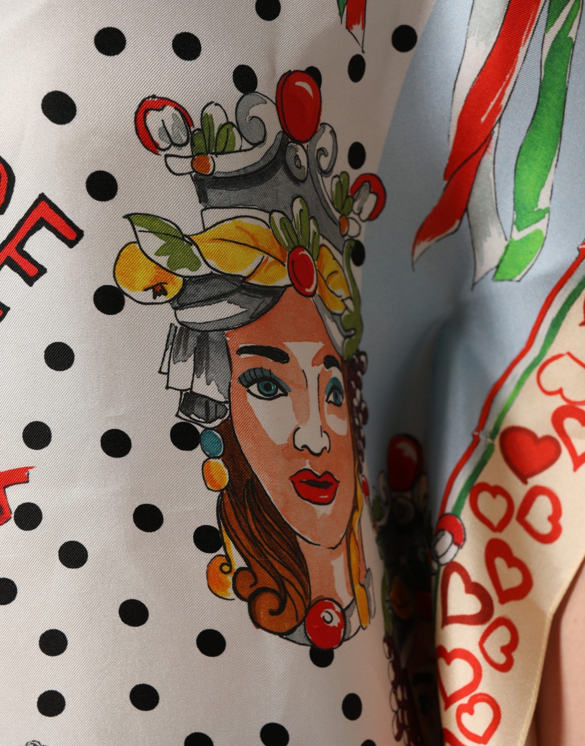 Italy Scenes Graphic Silk Women's Top (Pre-Owned) - Dolce & Gabbana - Modalova