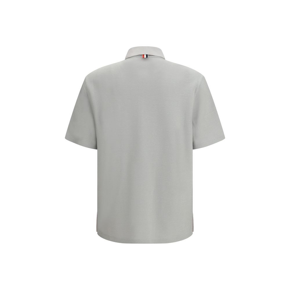 Cotton Polo Men's Shirt - Thom Browne - Modalova