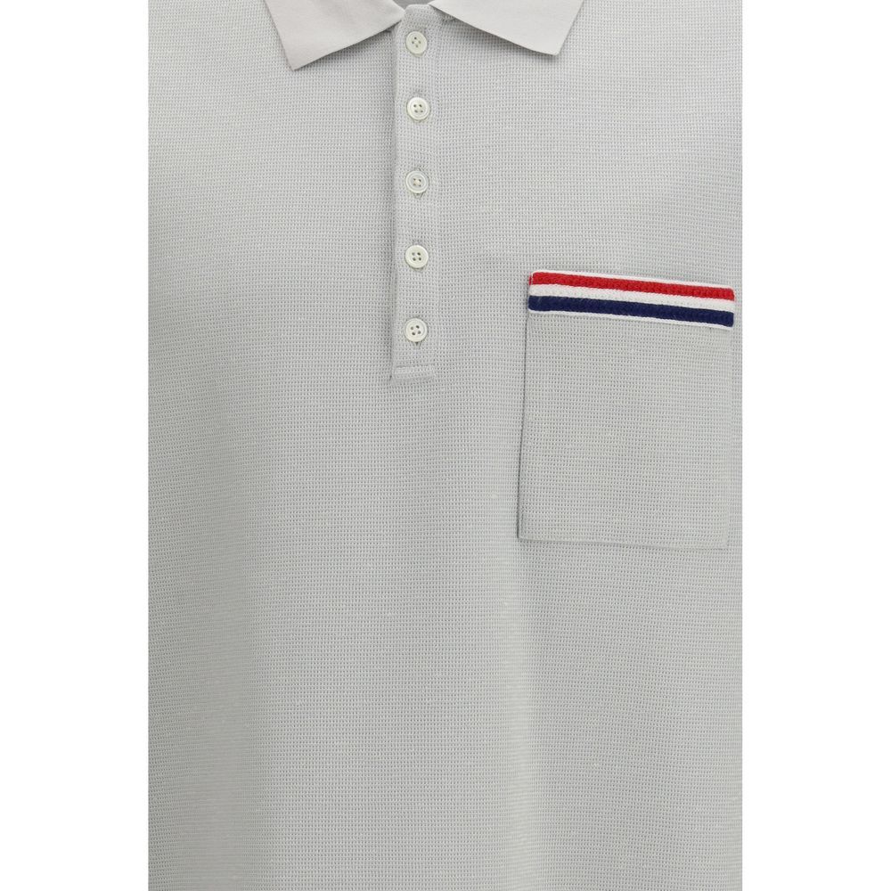 Cotton Polo Men's Shirt - Thom Browne - Modalova