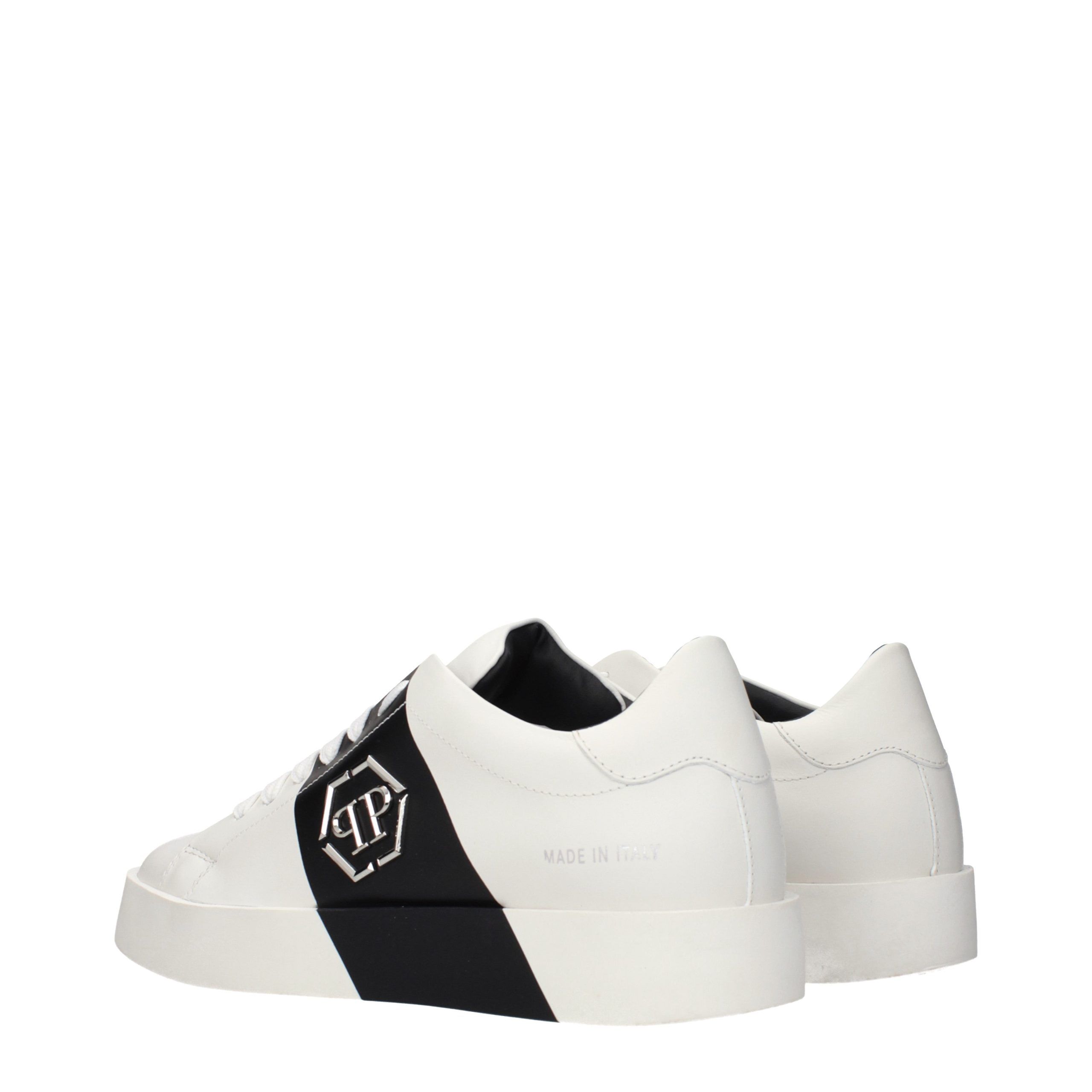 Leather Men's Sneakers - Philipp Plein - Modalova